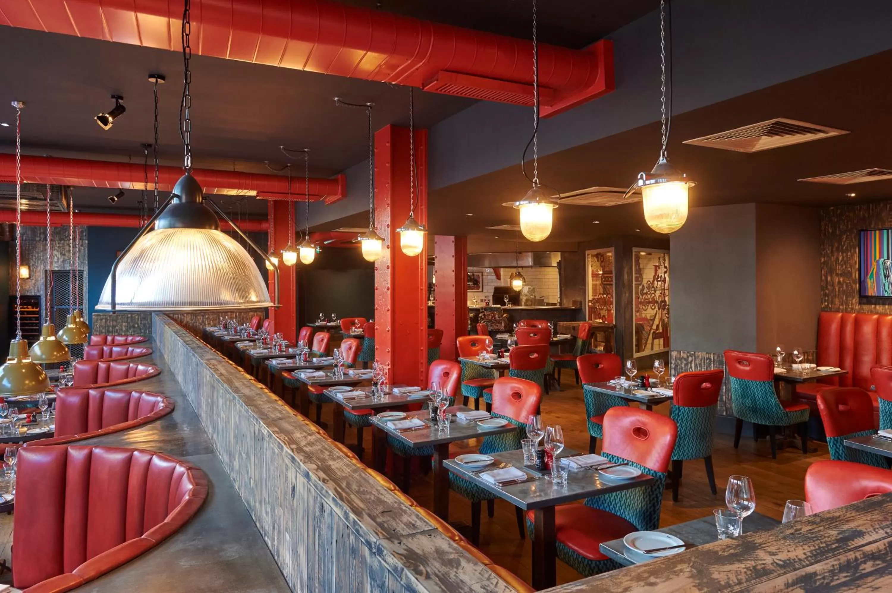 Restaurant/places to eat in Malmaison Manchester