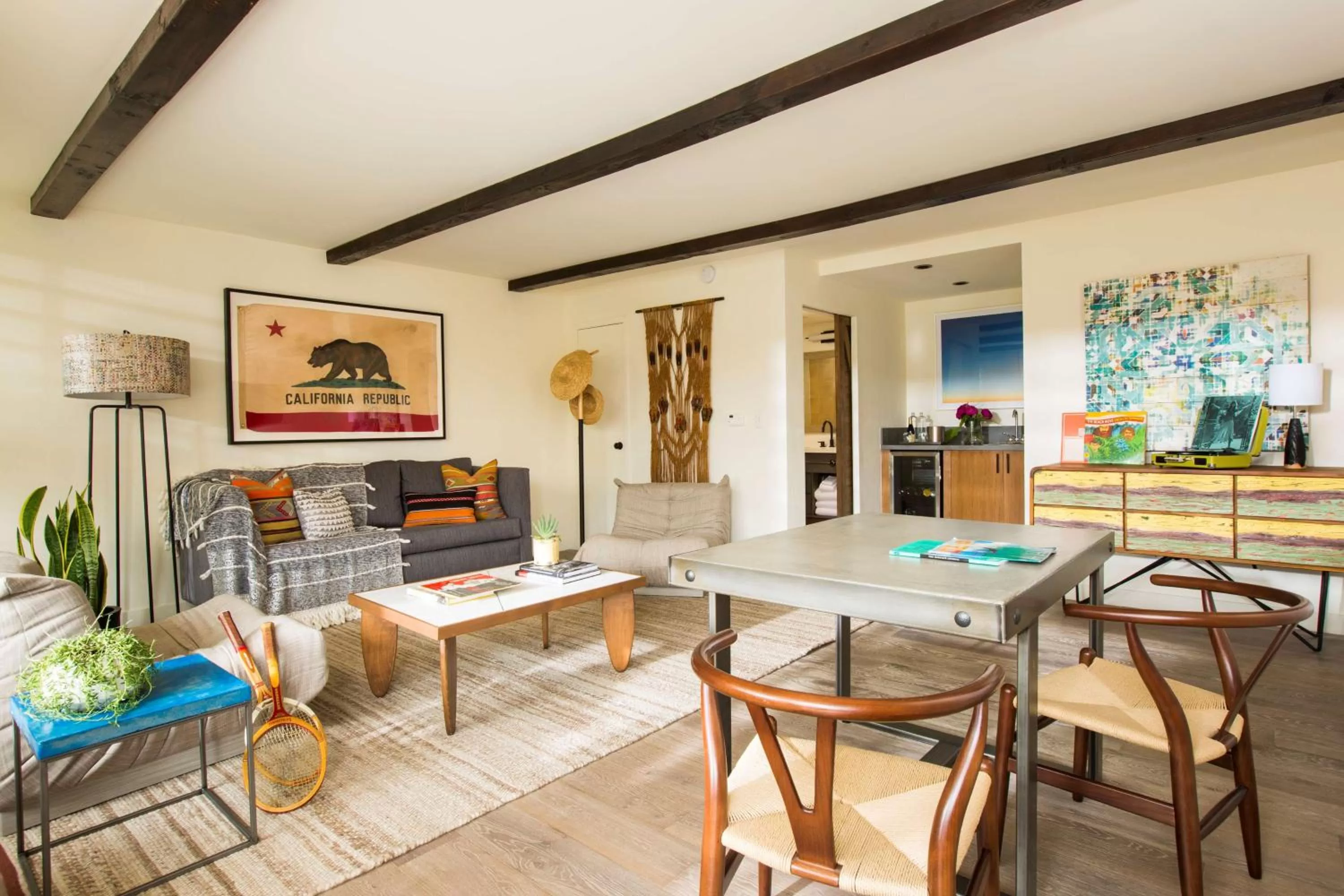 Living room in The Leta Santa Barbara Goleta, Tapestry Collection by Hilton