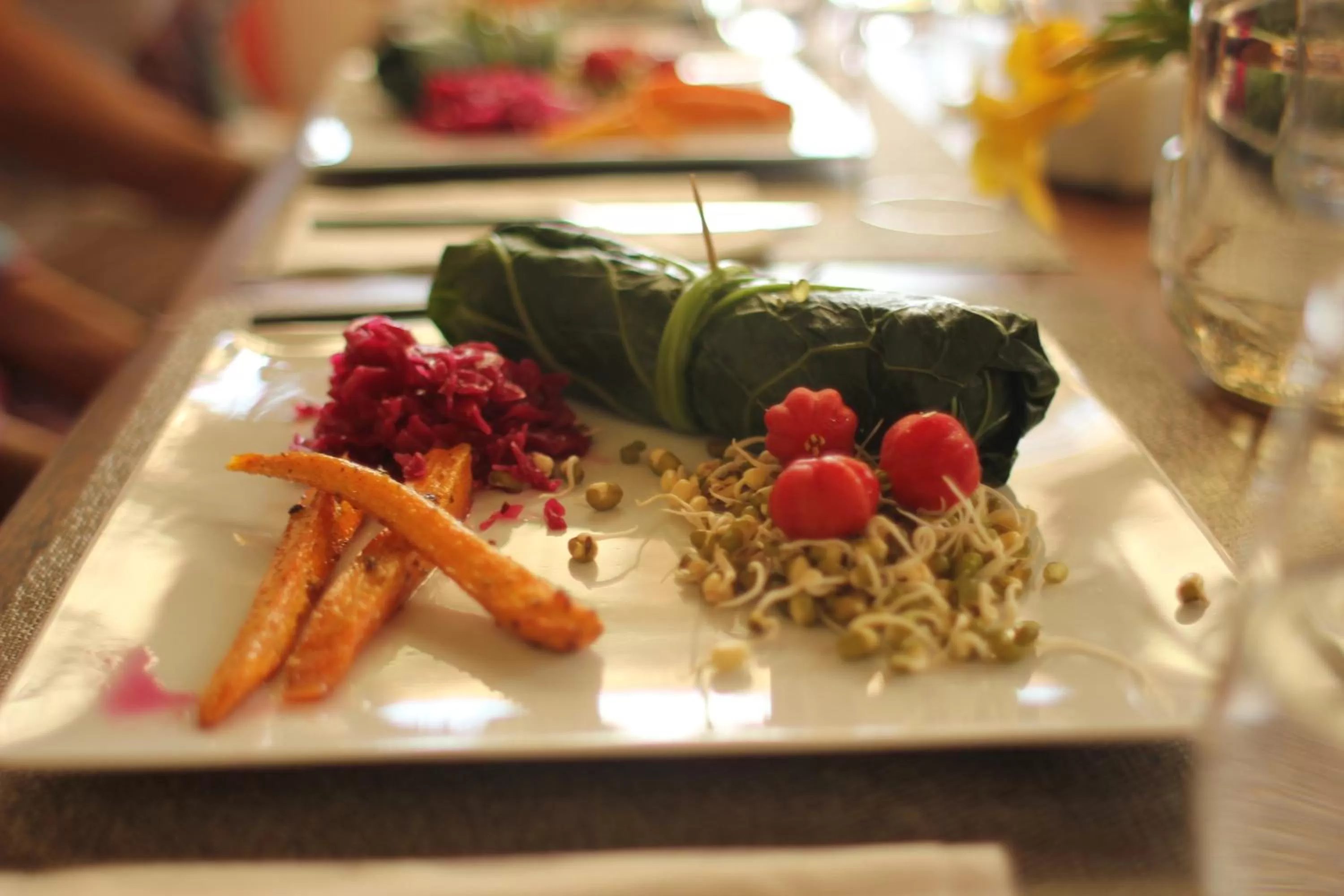 Food close-up, Food in Sattva Land