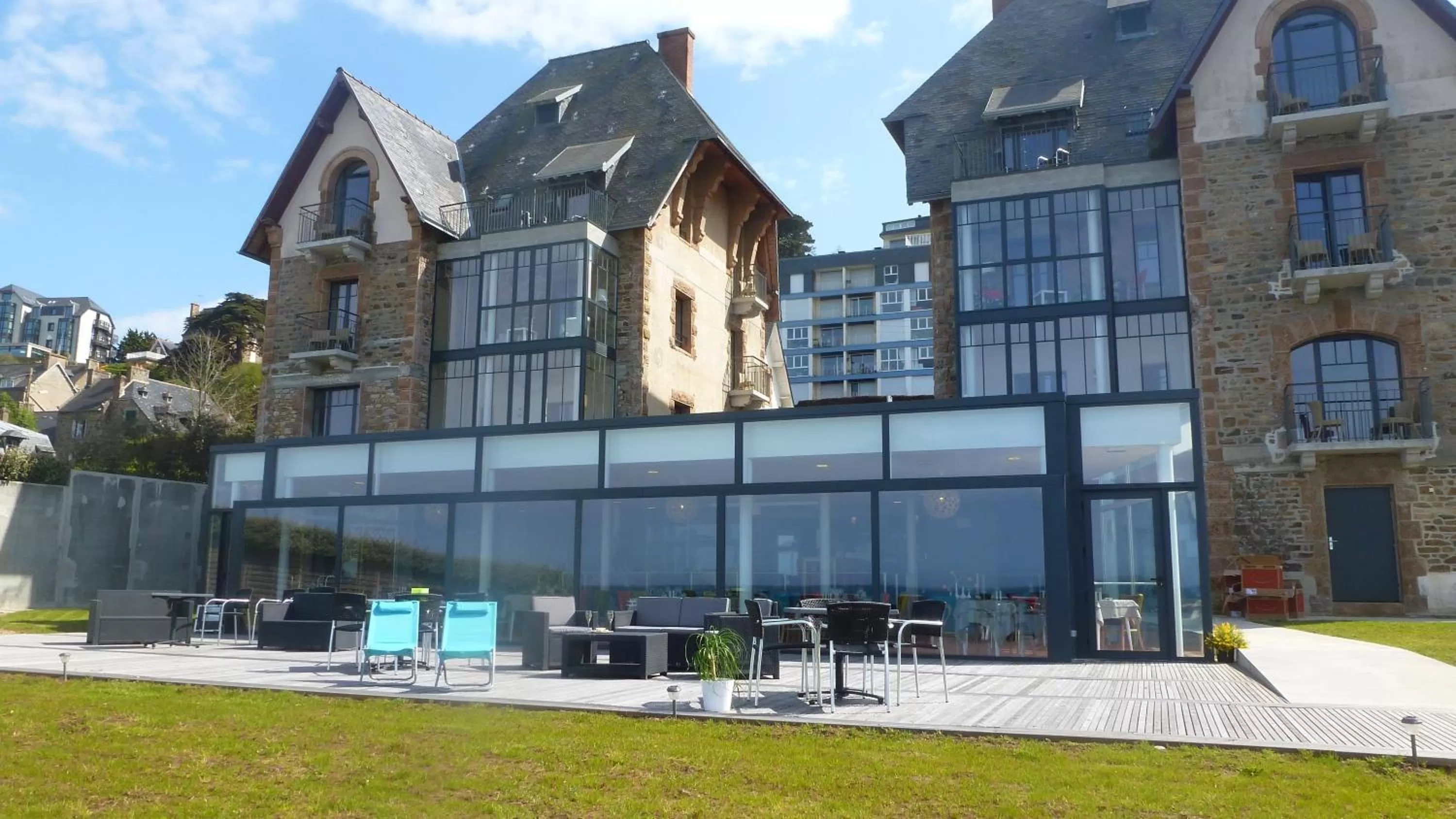 Property building in Logis Hôtel Ker Mor