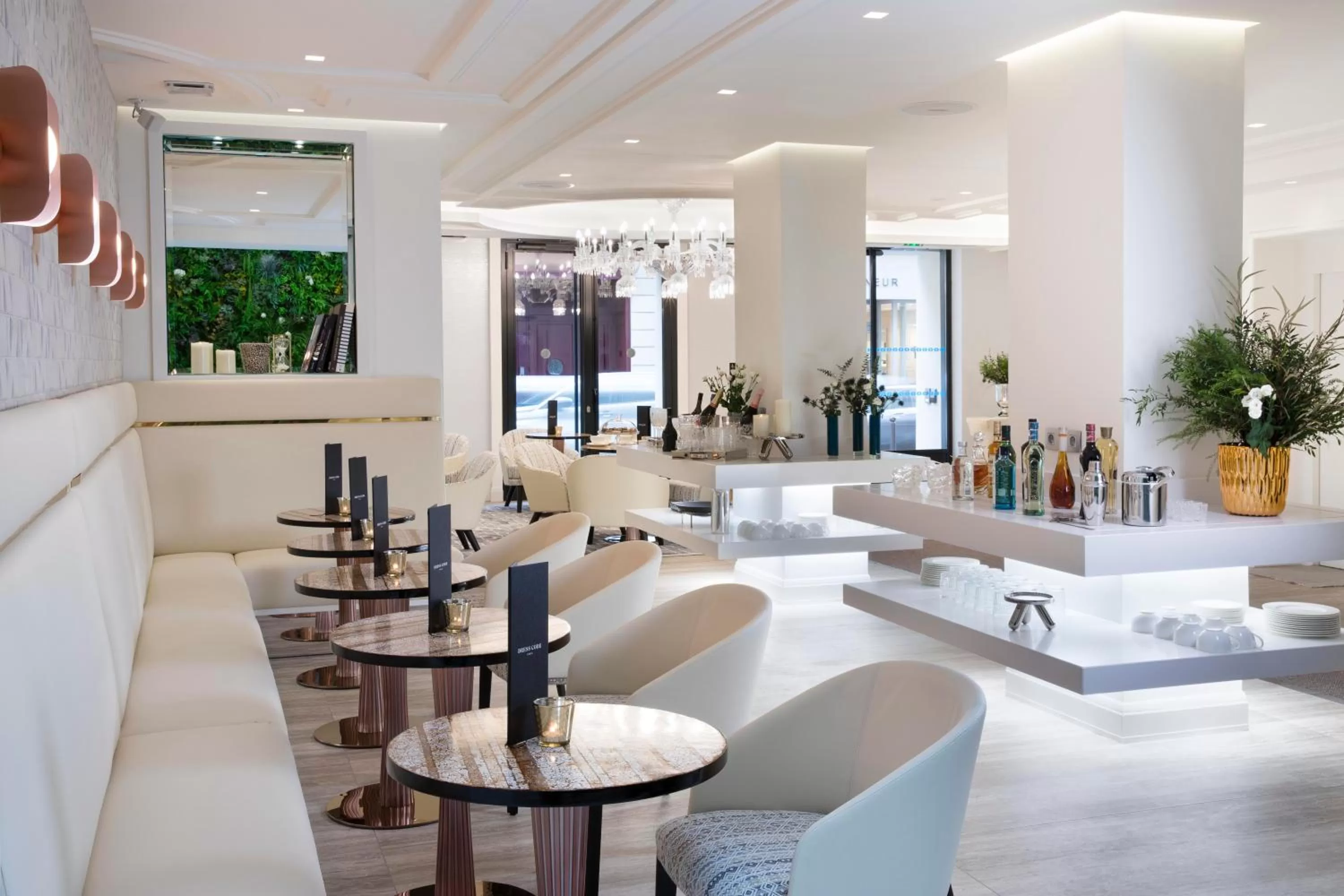 Living room in Hôtel Dress Code