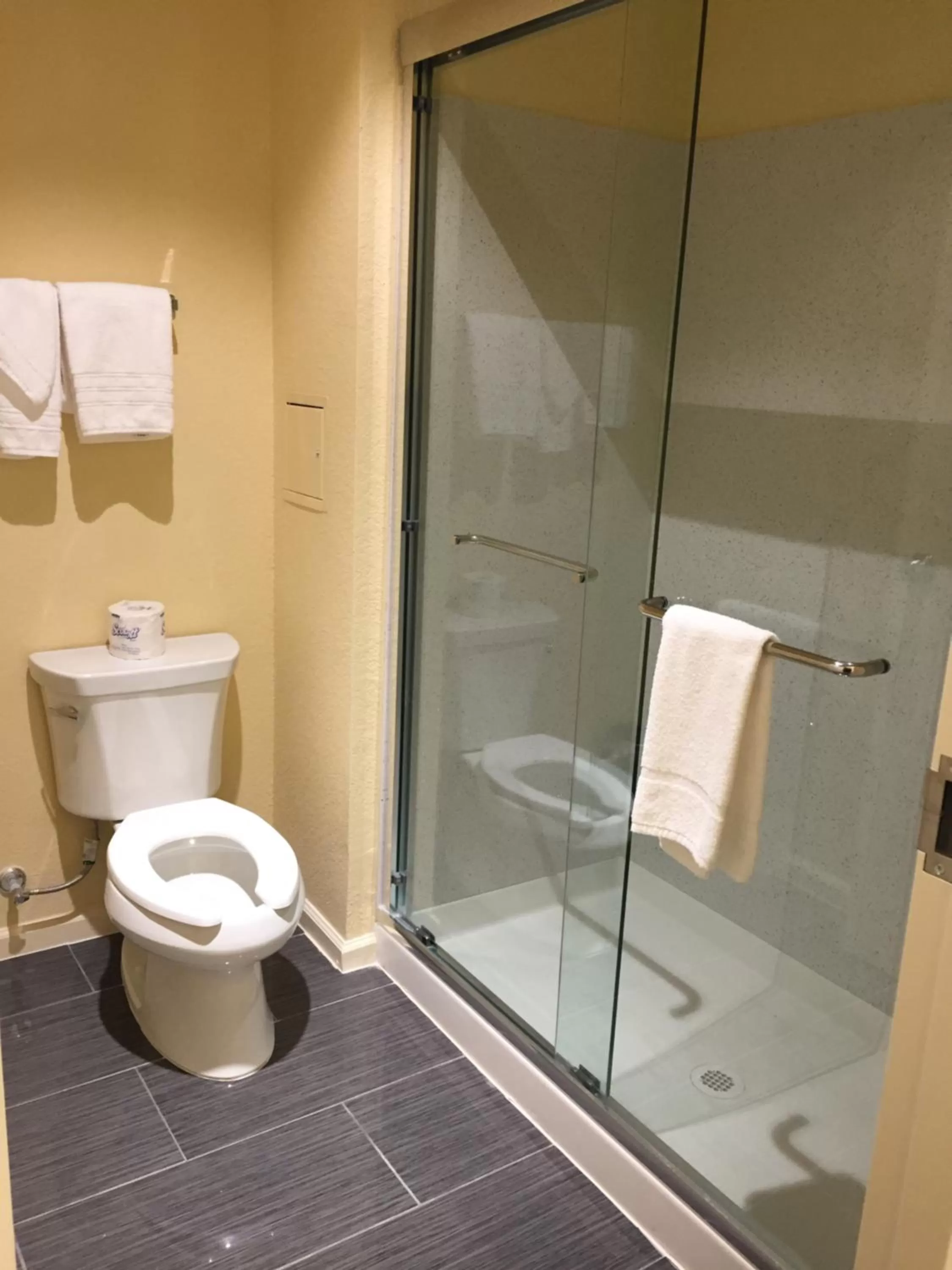 Shower in Days Inn by Wyndham Freeport