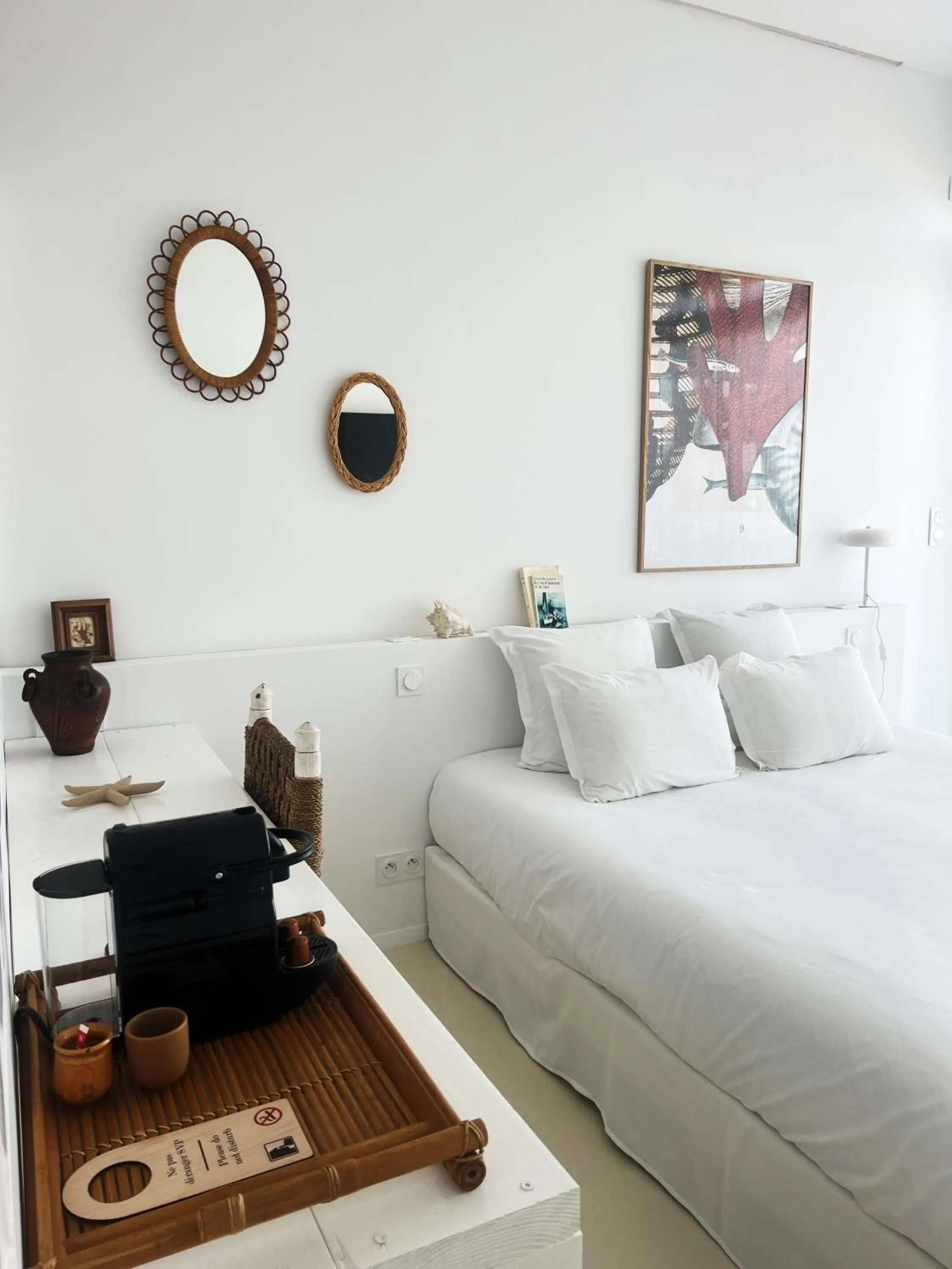 Bedroom, Bed in Hotel La Potiniere