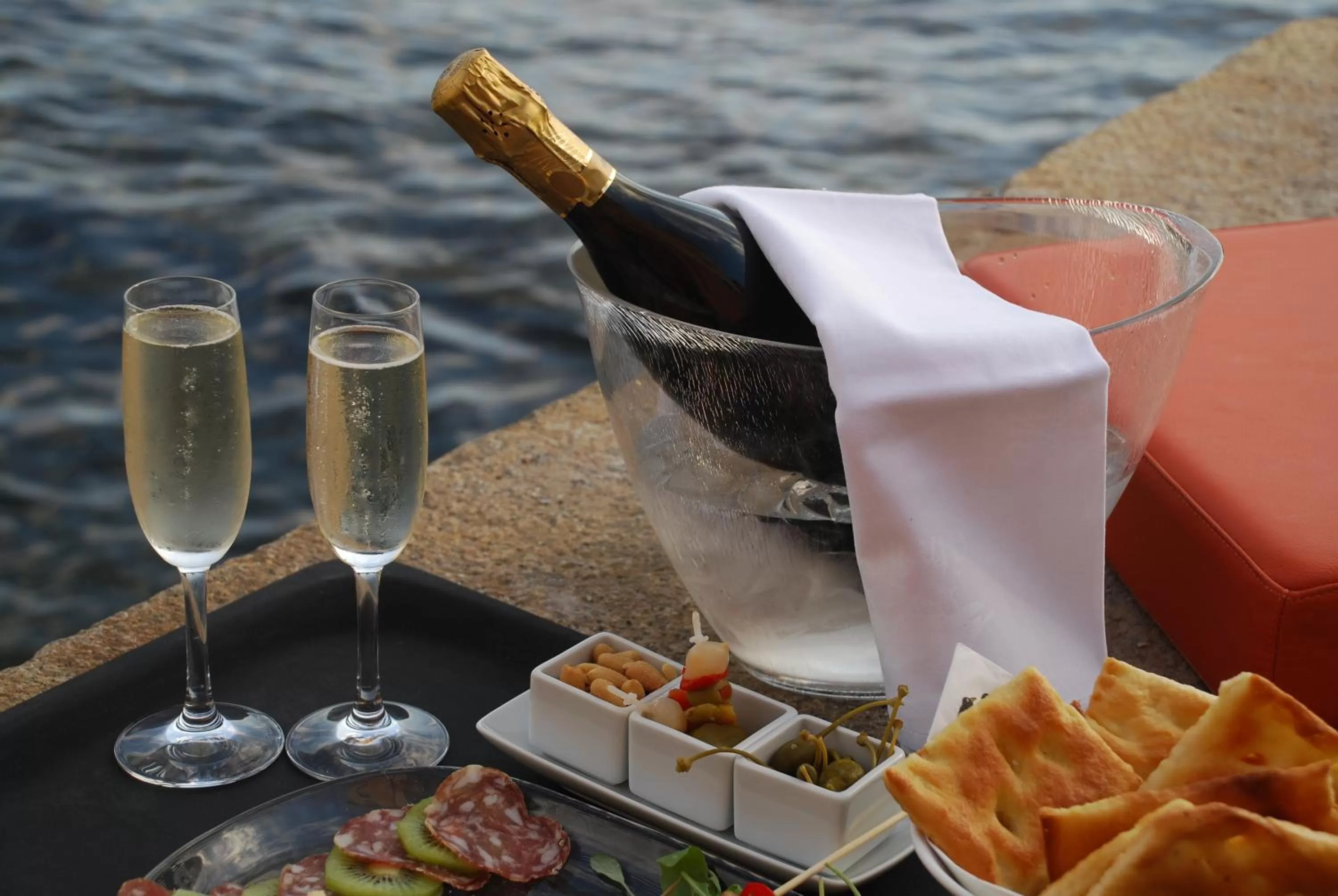 Food close-up in I Tre Merli Locanda