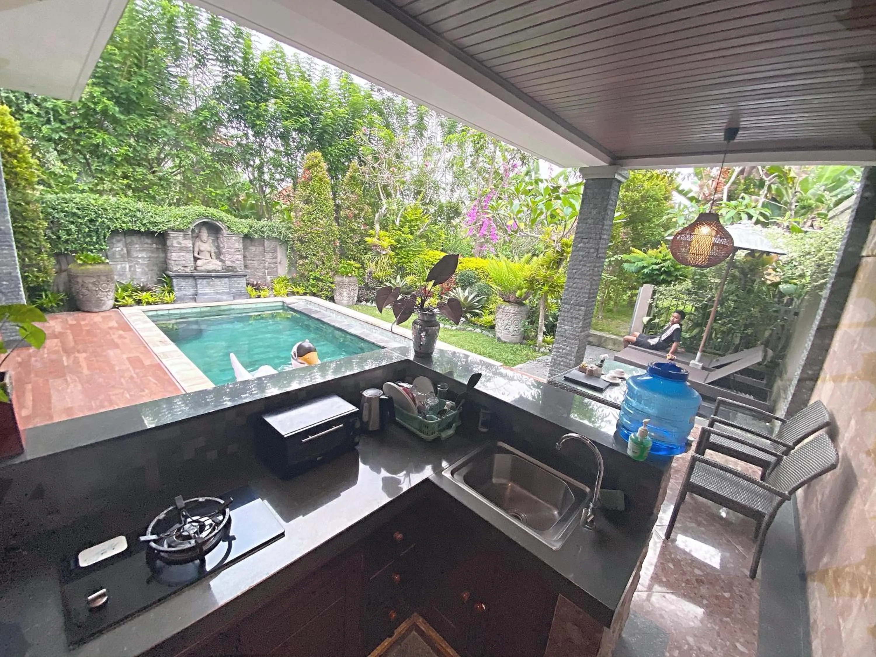 Swimming pool in Ubud Paradise Villa