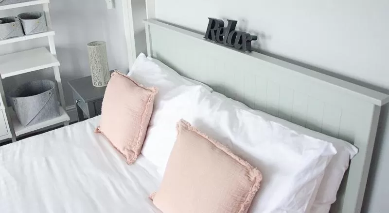 Bed in The Bay View Inn