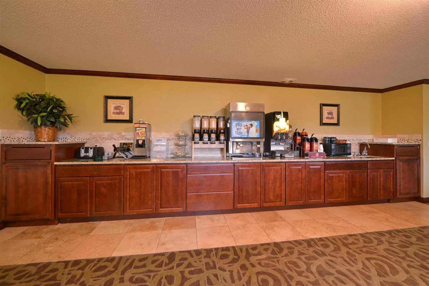 Continental breakfast in Super 8 by Wyndham Glenwood