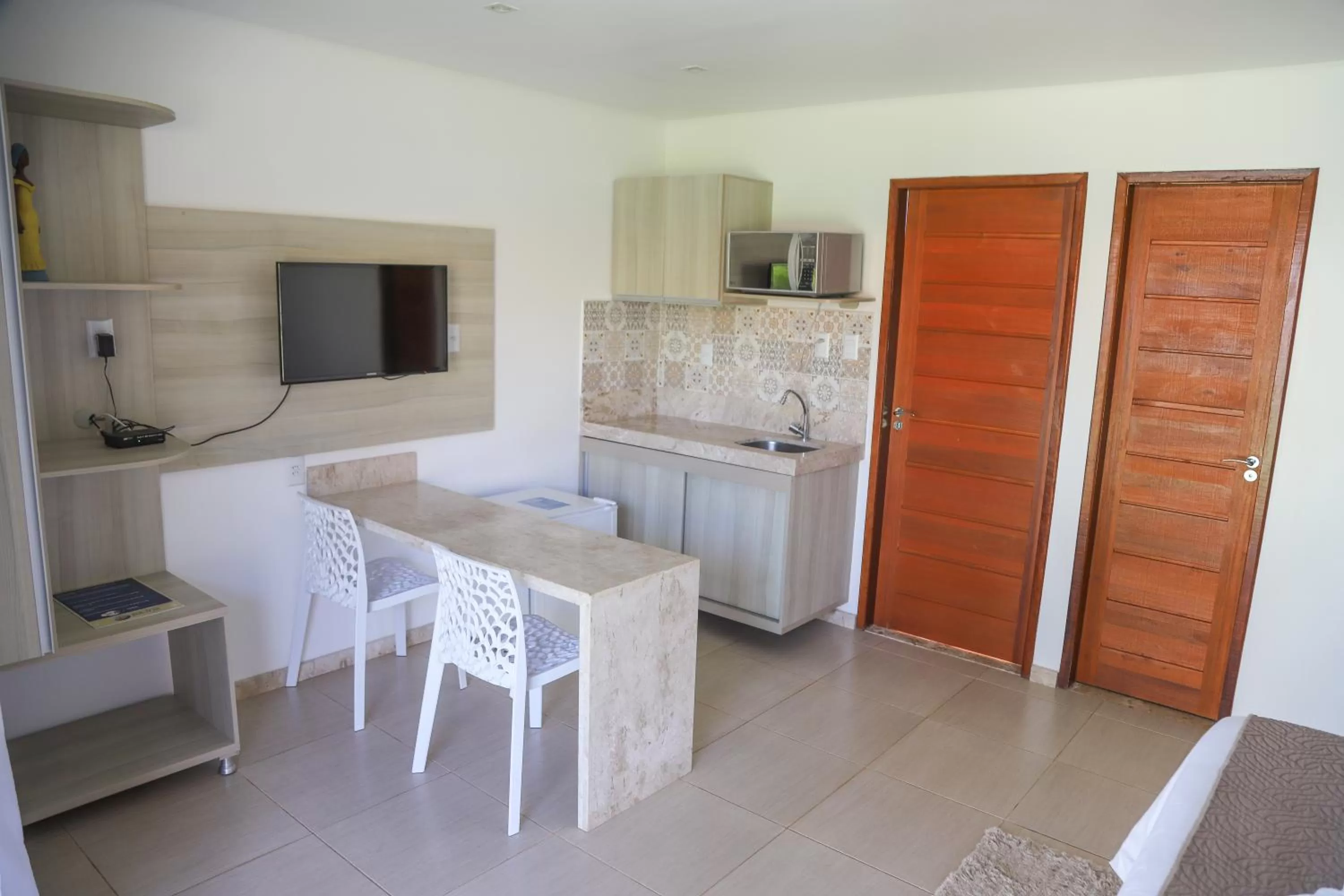 Kitchen/Kitchenette in Pousada Sol e Mar