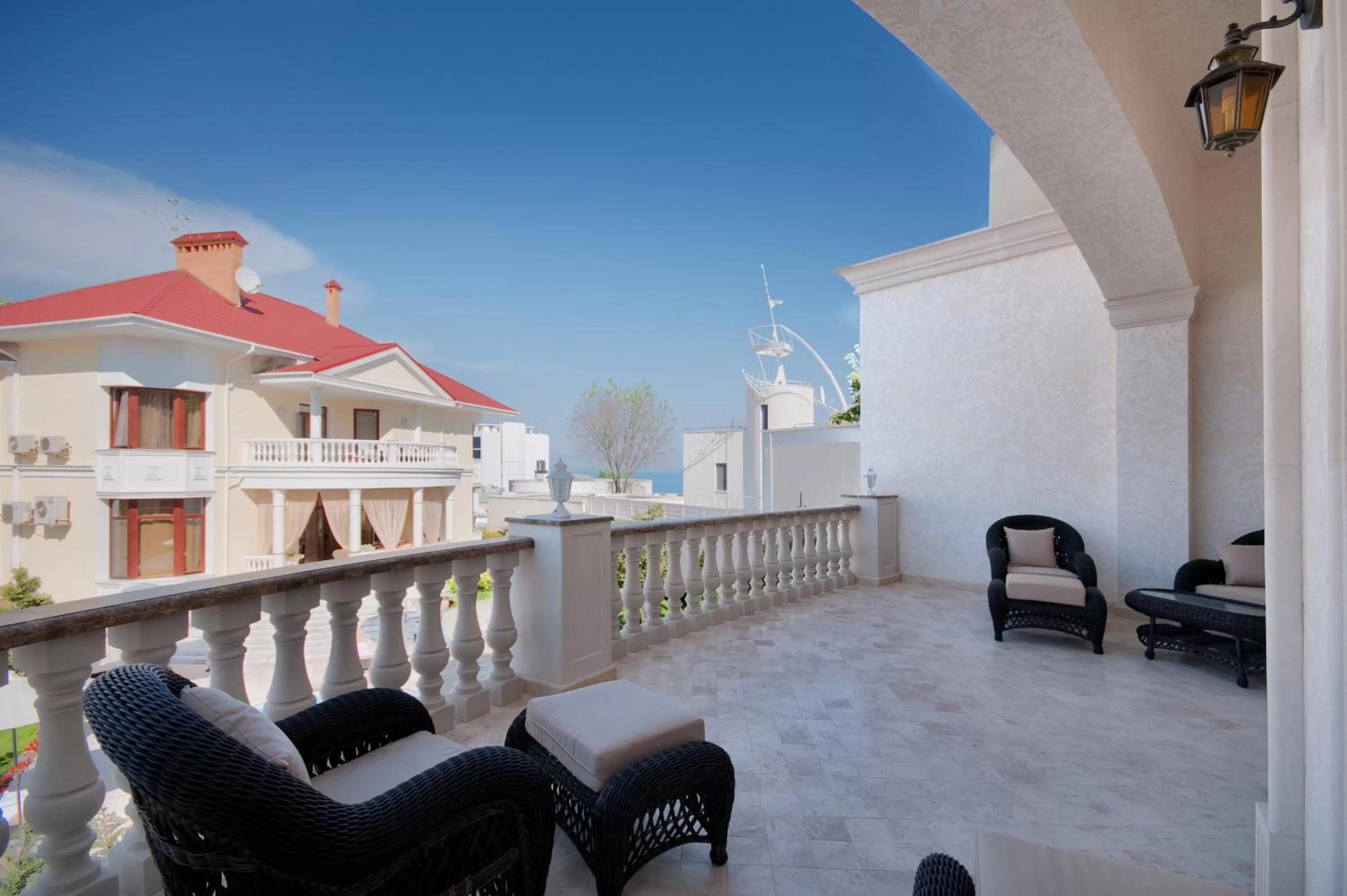 View (from property/room), Balcony/Terrace in Villa le Premier Maestro