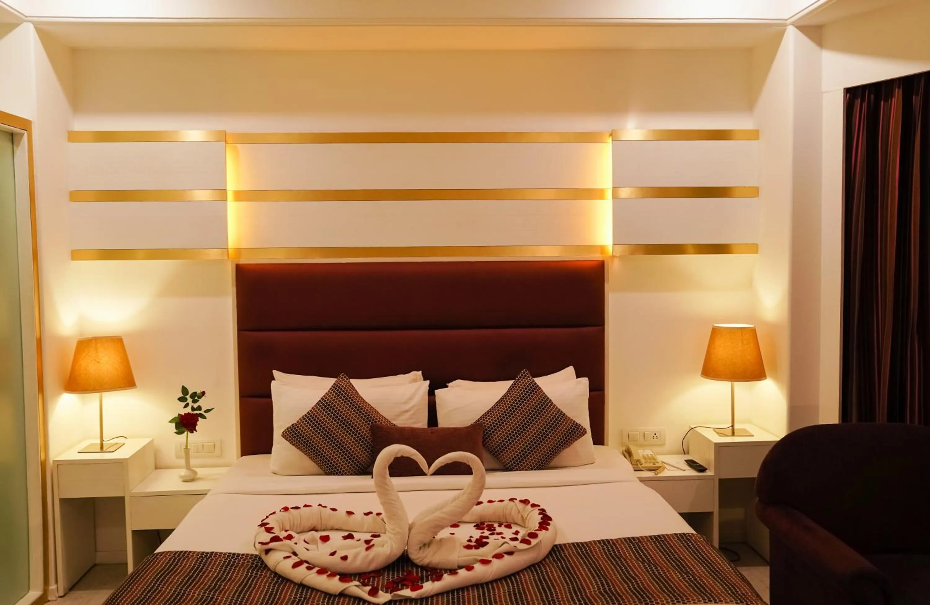 Bedroom, Bed in Best Western Merrion