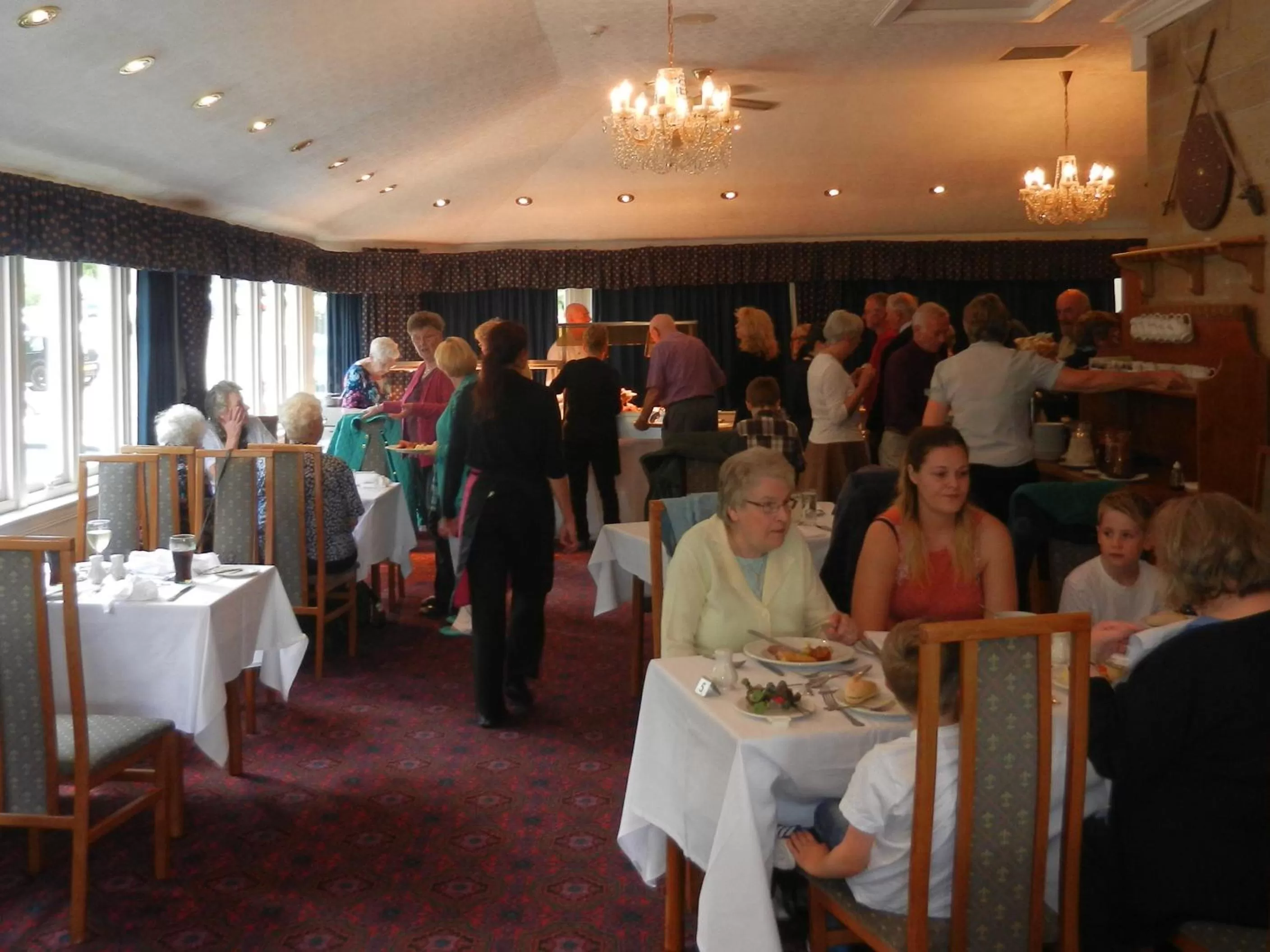 People in Morangie Hotel Tain