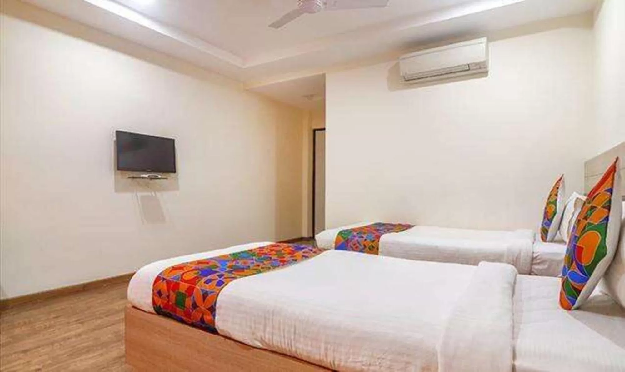 Photo of the whole room, Bed in FabHotel Pride Inn Financia