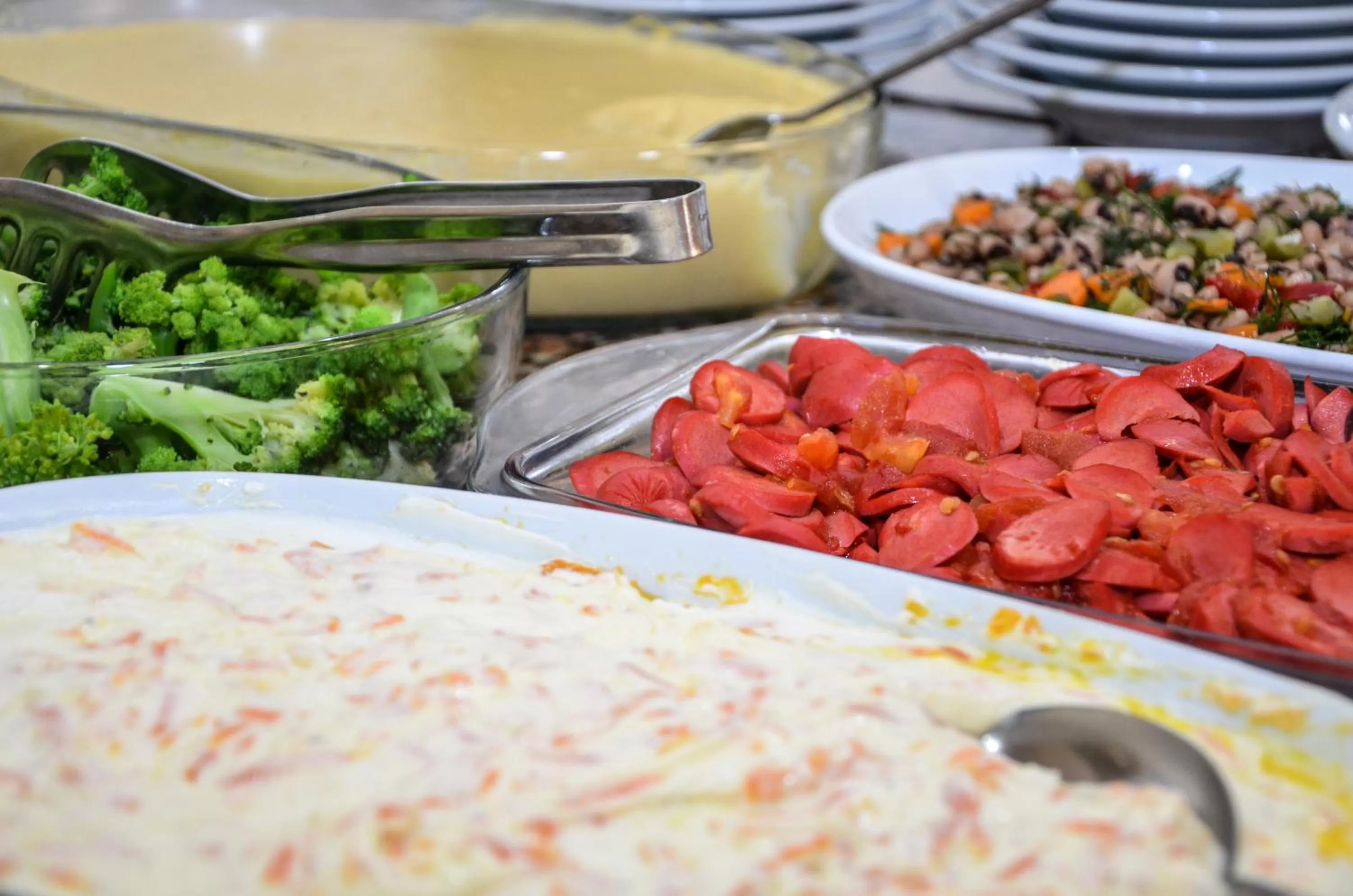 Food close-up in Perla Hotel