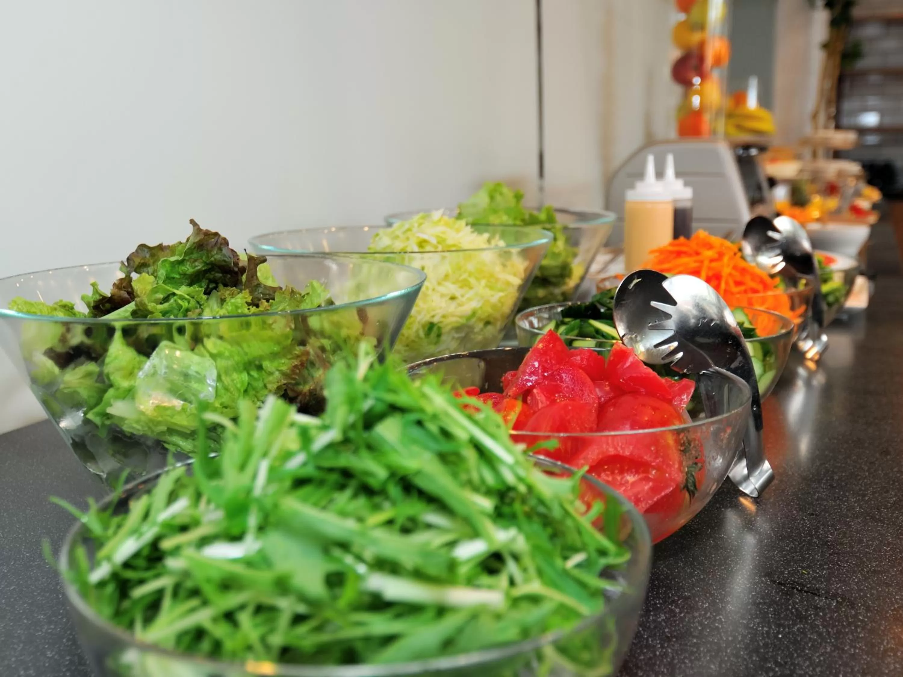 Buffet breakfast in Green Rich Hotel Kurume Natural Hot Spring Arimamutsumonnoyu