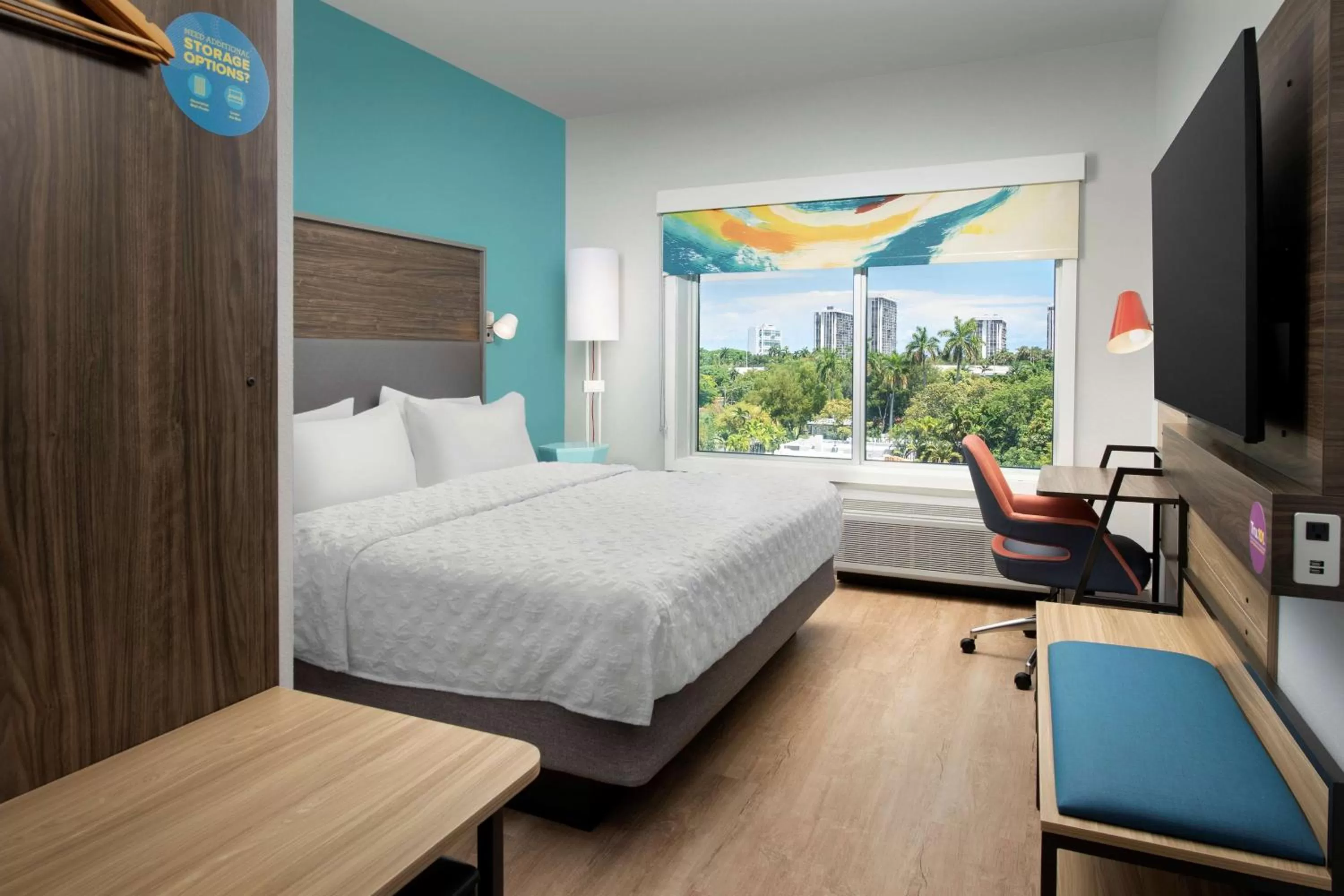 Bedroom, Bed in Tru By Hilton Miami West Brickell