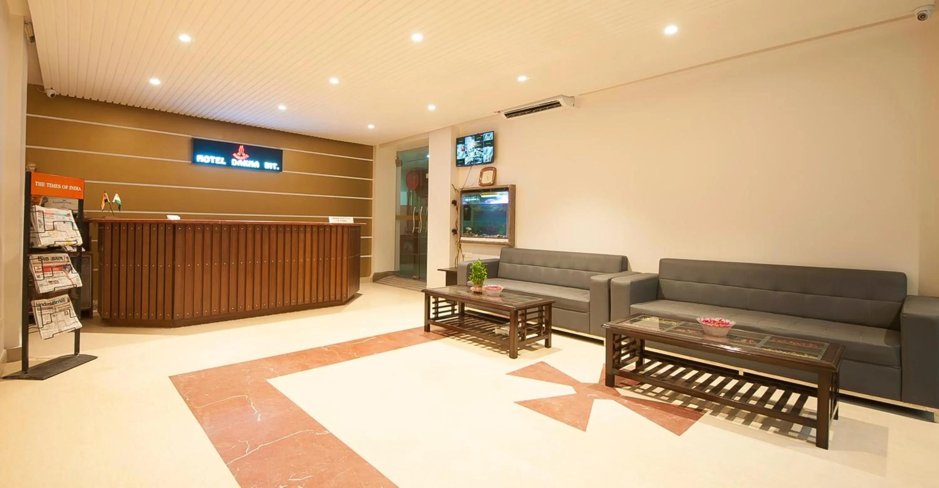 Lobby or reception in HOTEL DAKHA INTERNATIONAL - Karol Bagh, New Delhi