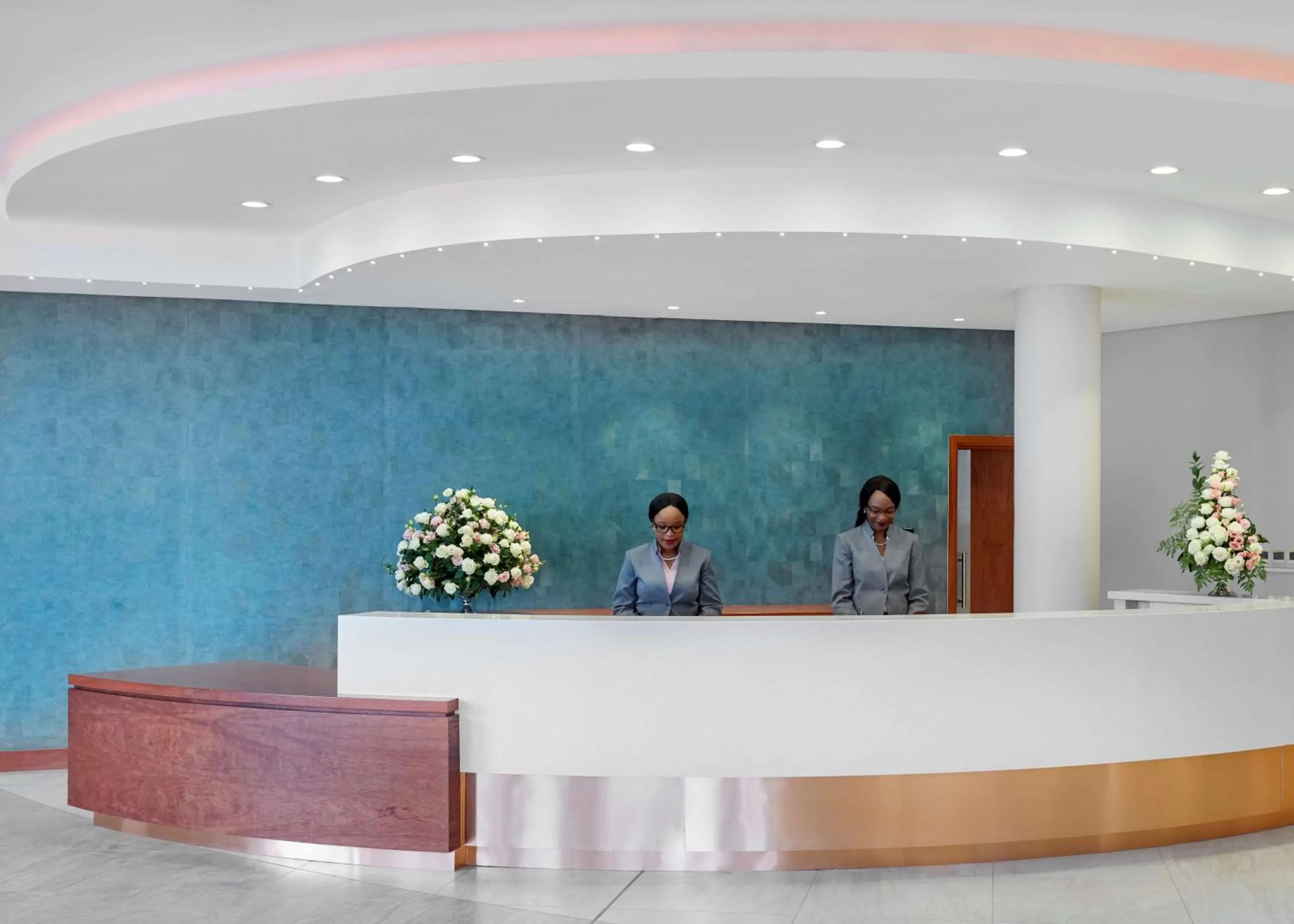 Lobby or reception in Hilton Garden Inn Society Business Park