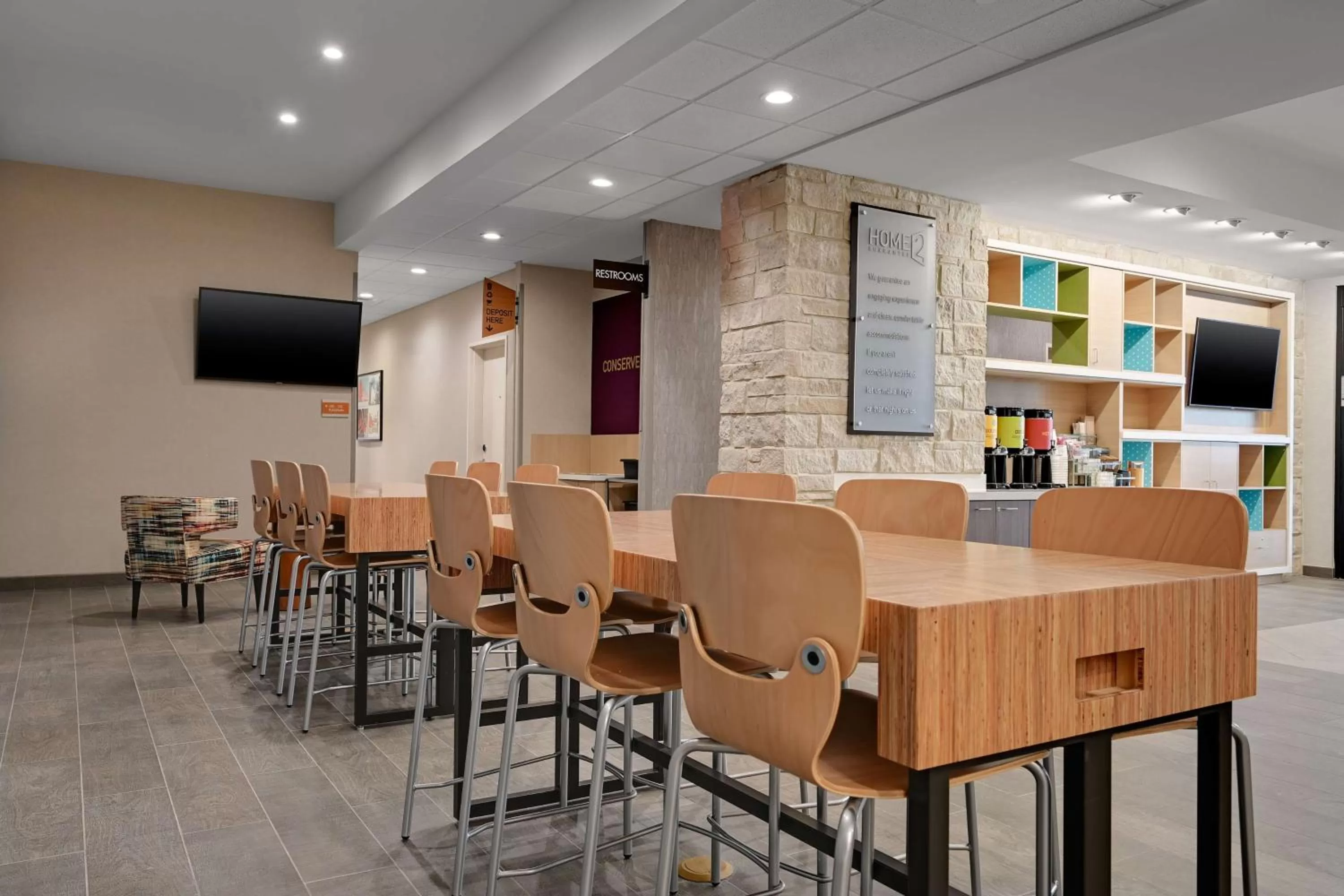 Lobby or reception in Home2 Suites By Hilton Temple