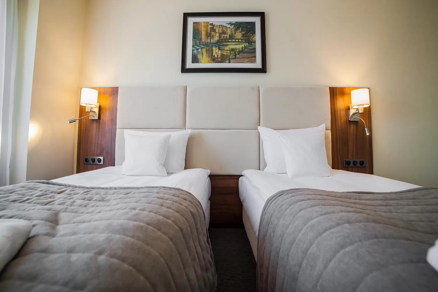 Bedroom, Bed in Hotel Wodnik