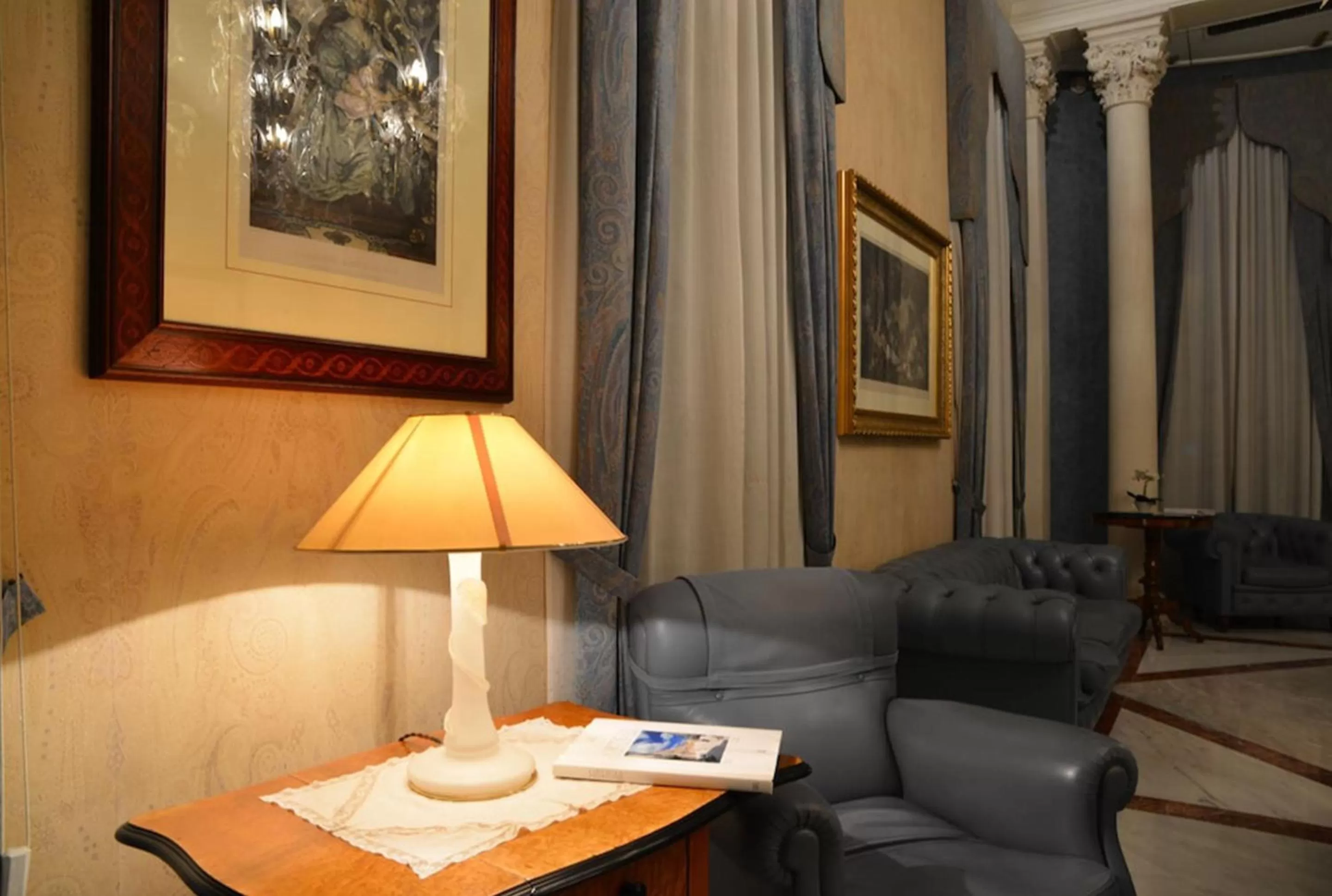 Lobby or reception in Grand Hotel Ortigia