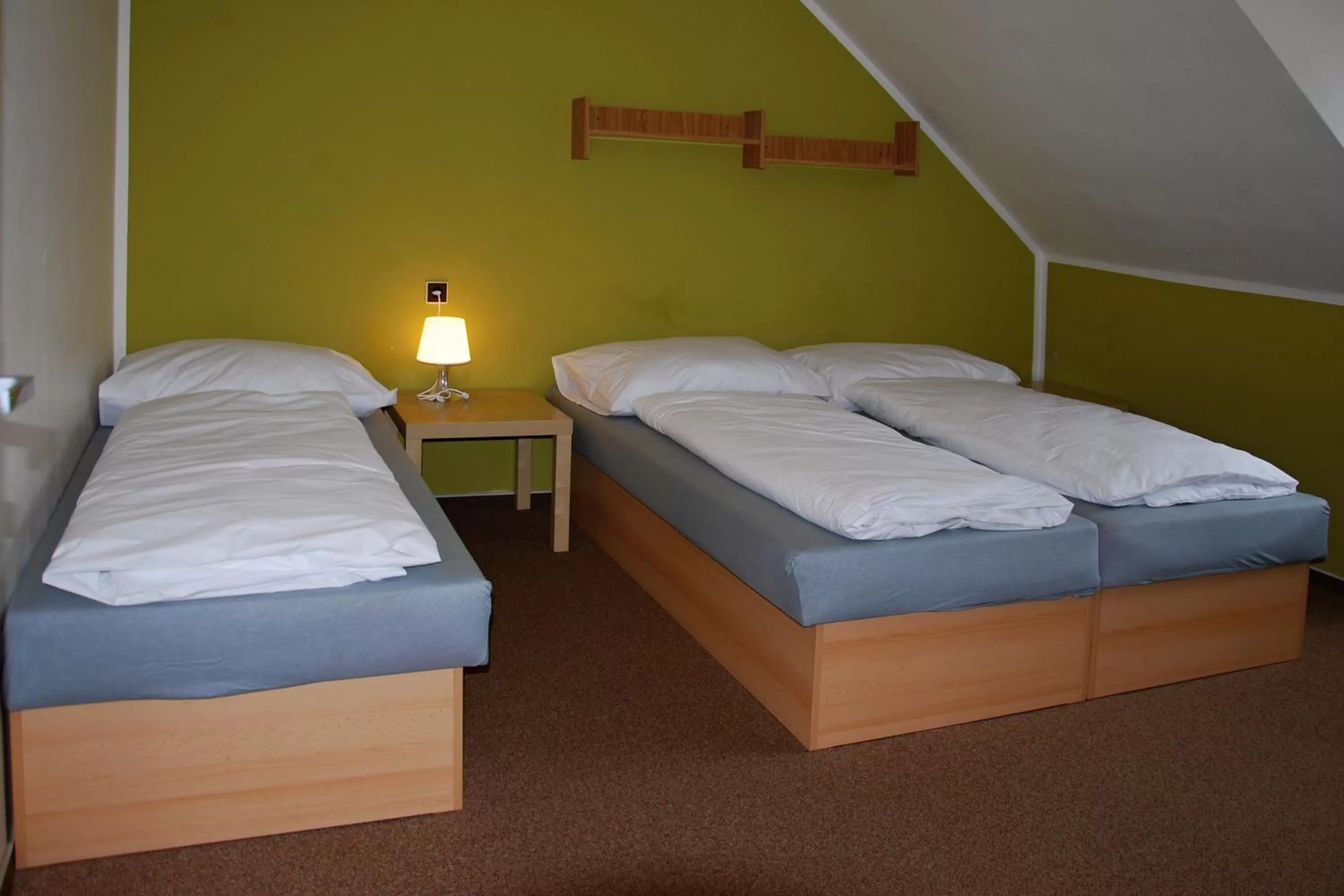 Bed in Hotel Veveří