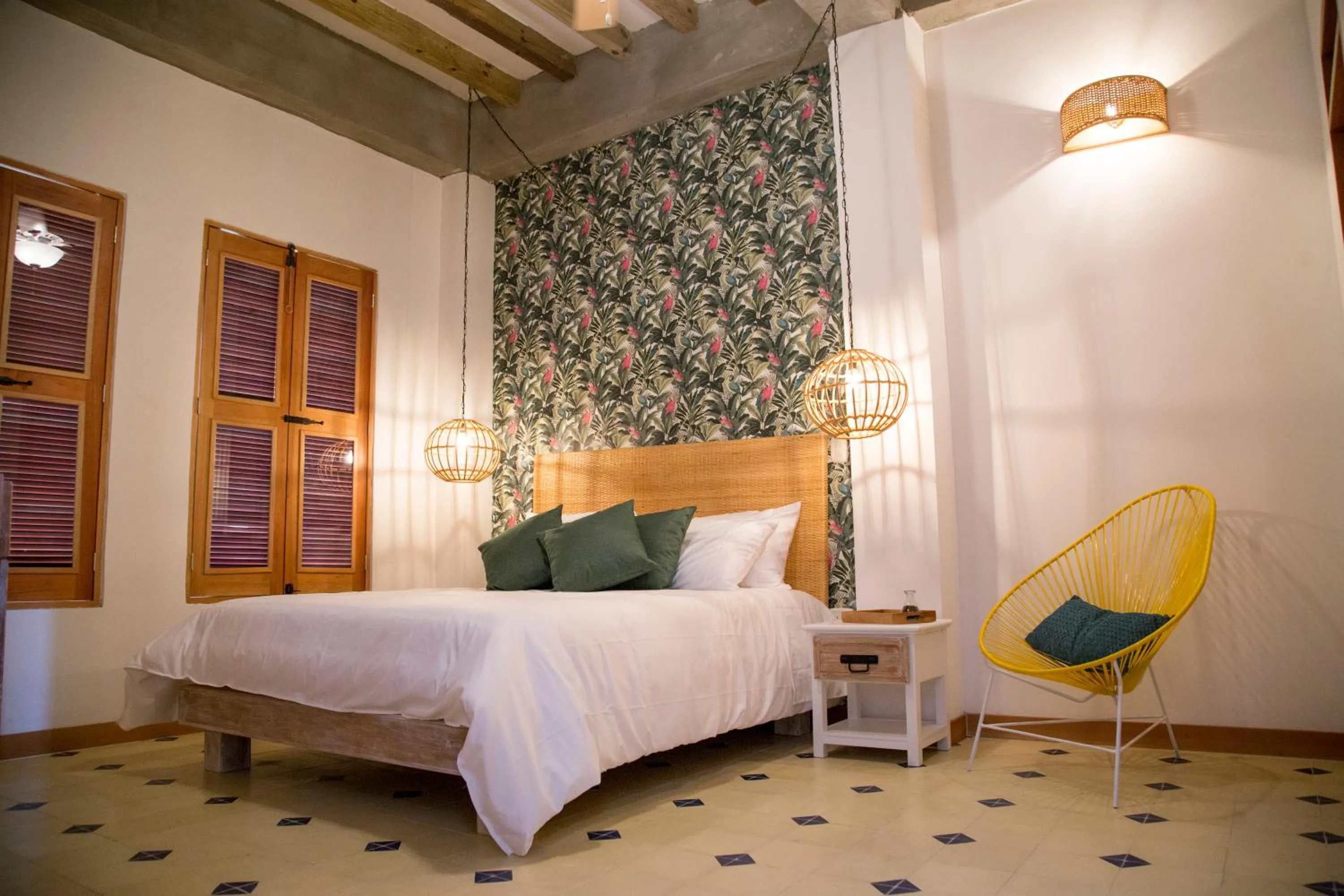 Bedroom, Bed in Hotel Boutique Casa Mia