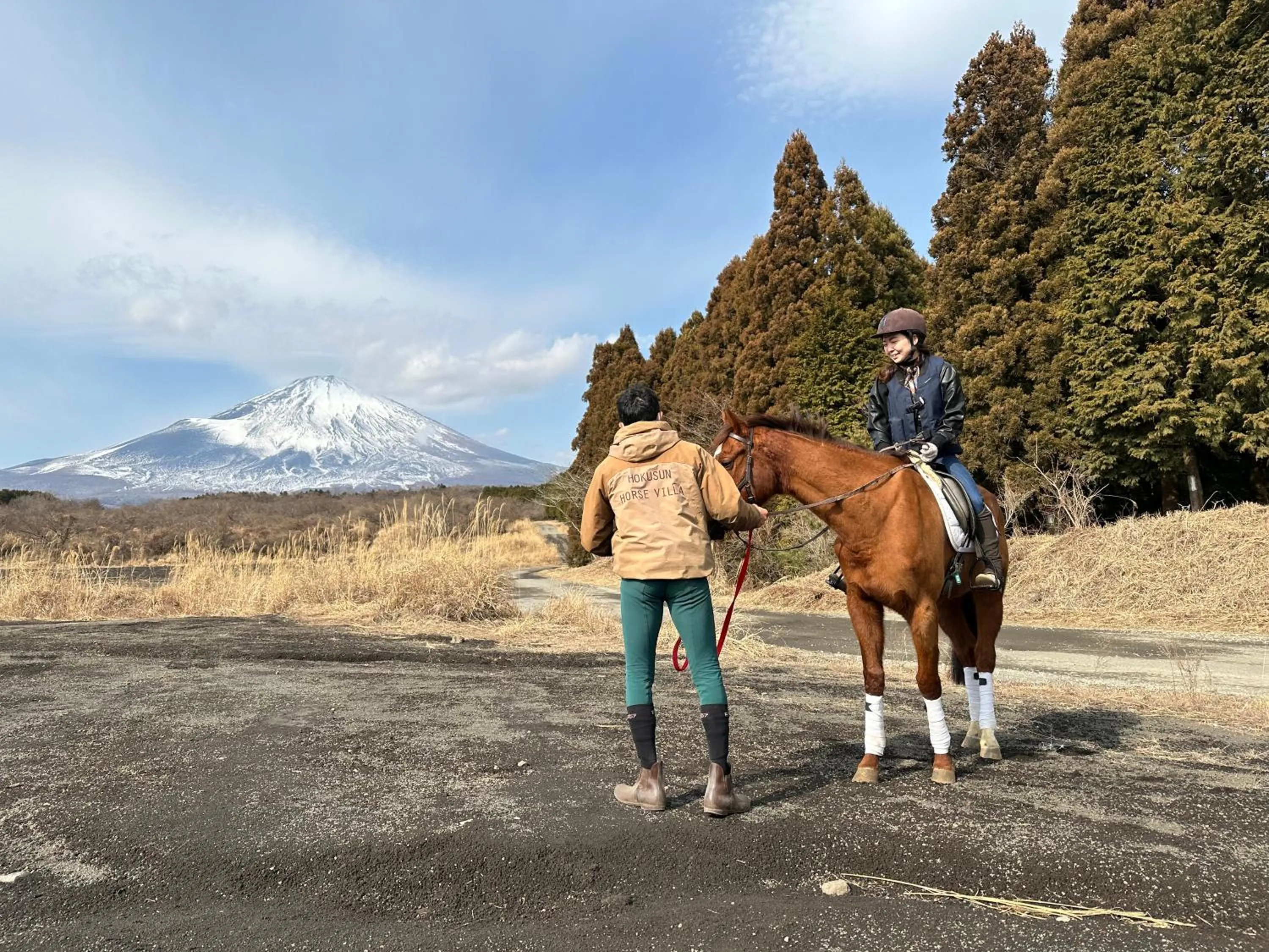 Horse-riding in Fuji Speedway Hotel, in The Unbound Collection by Hyatt