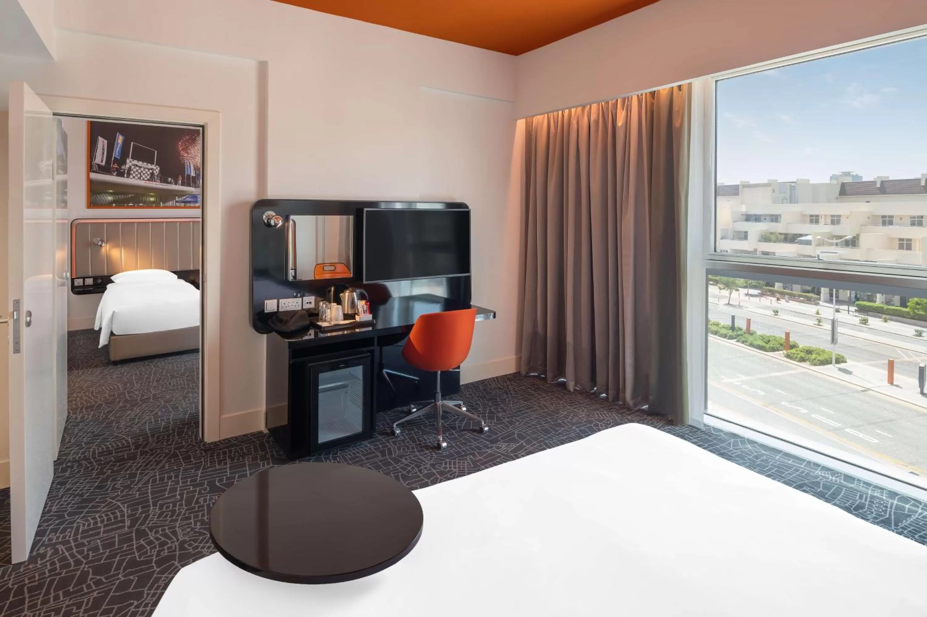 Bedroom, Bed in Park Inn by Radisson Dubai Motor City