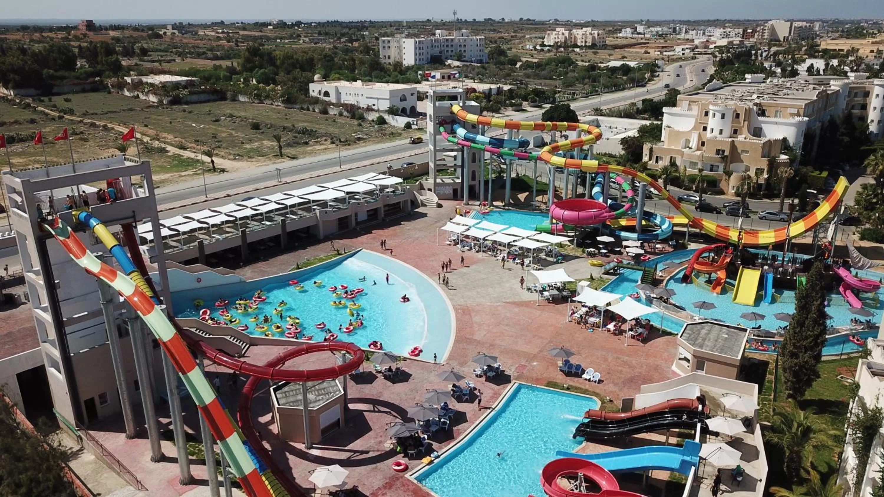 Aqua park in Mahdia Beach & Aqua Park