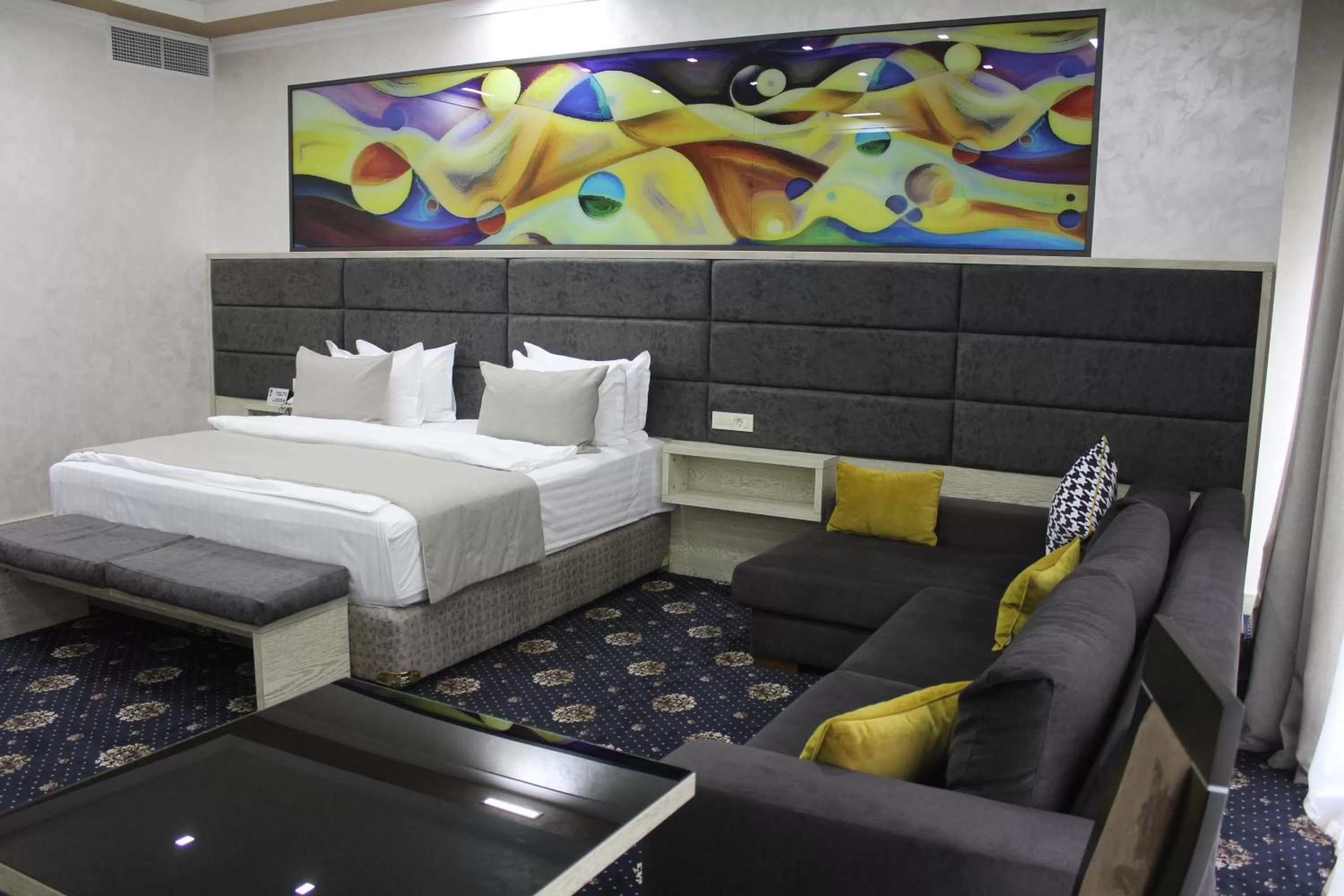 Photo of the whole room, Bed in Erebuni Hotel Yerevan