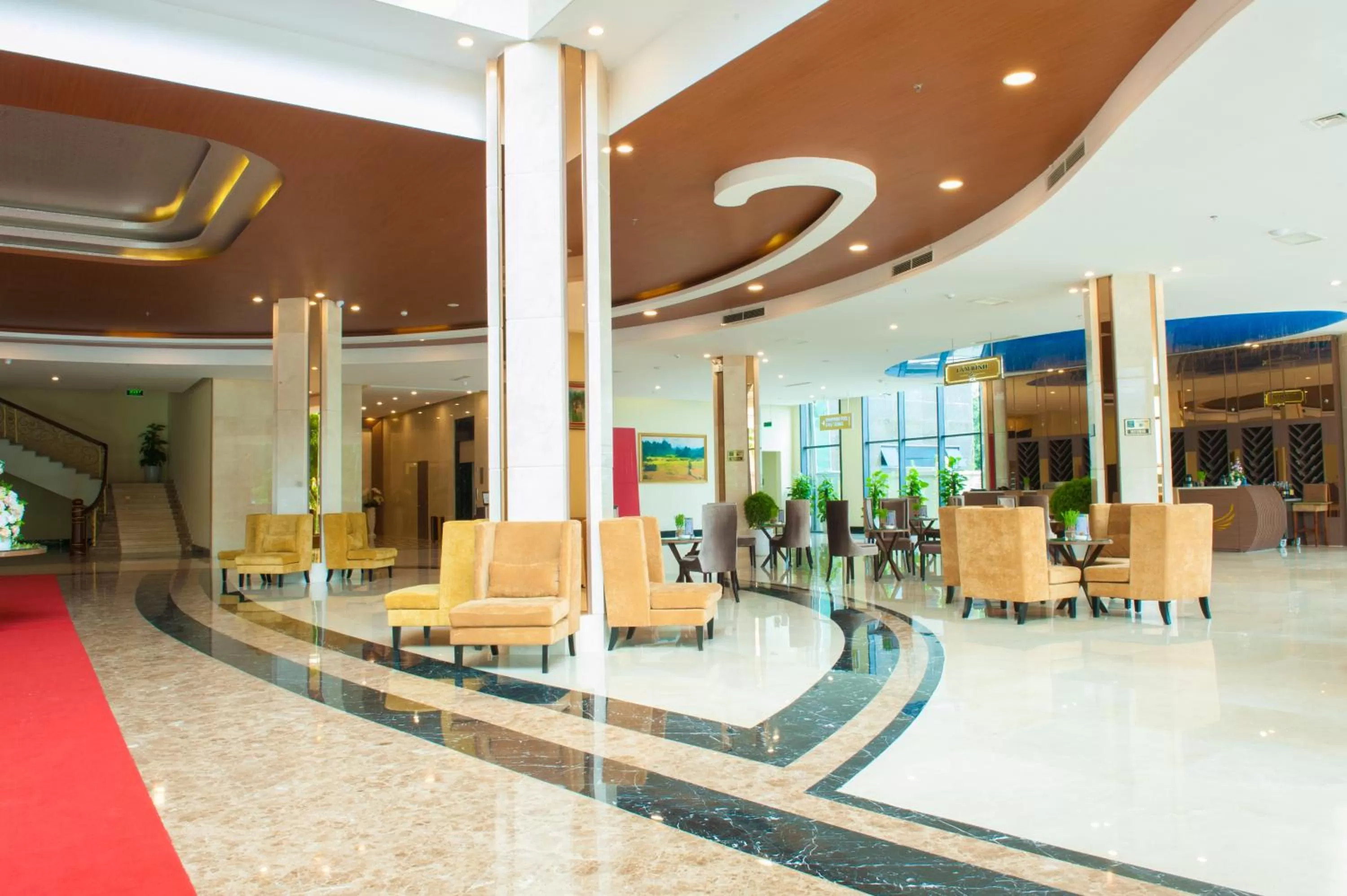 Seating area in Muong Thanh Grand Tuyen Quang Hotel
