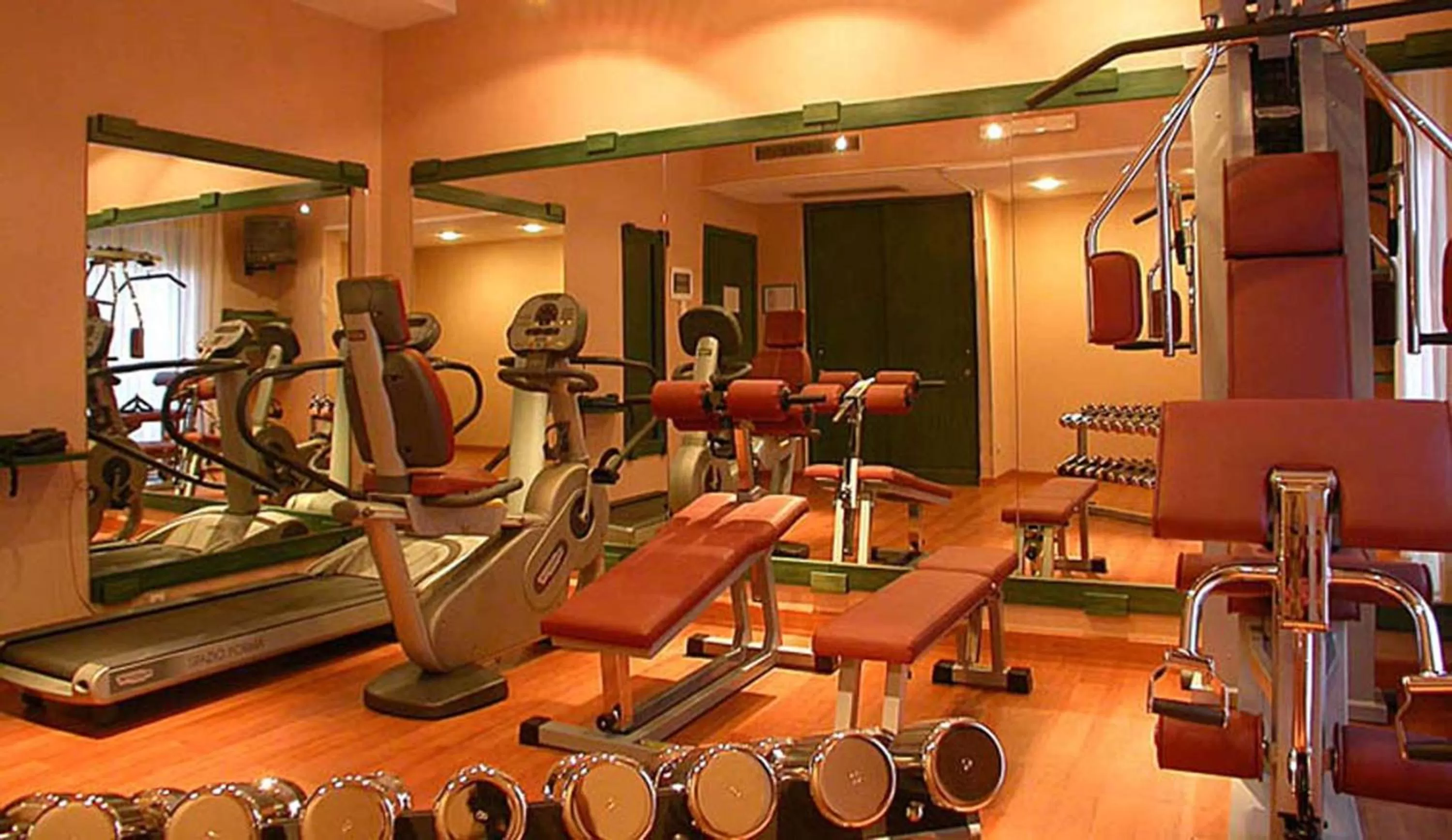 Fitness centre/facilities in Best Western Hotel Mediterraneo