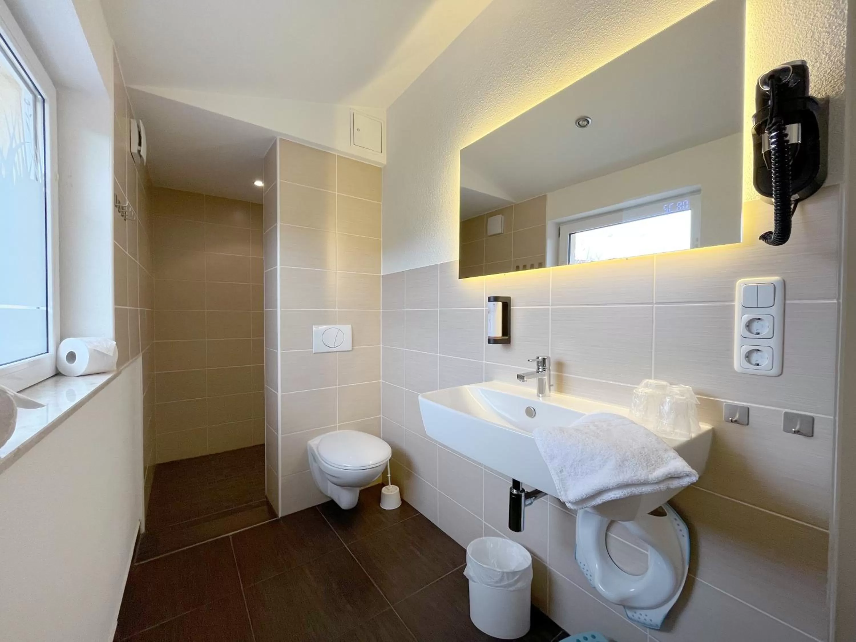 Bathroom in Familienhotel "Rhön Feeling"