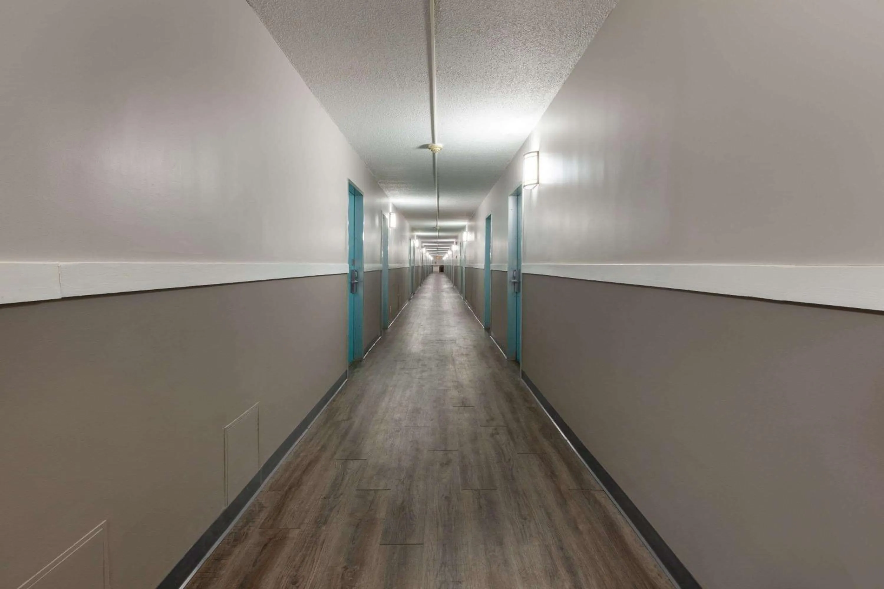 On site in Travelodge by Wyndham Cleveland Airport