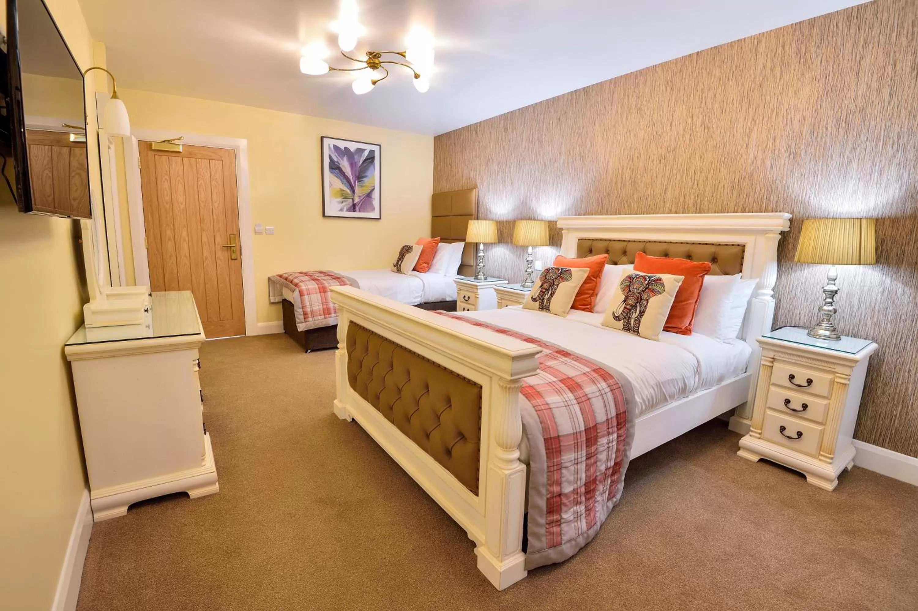 Bedroom, Bed in The Coach and Horses