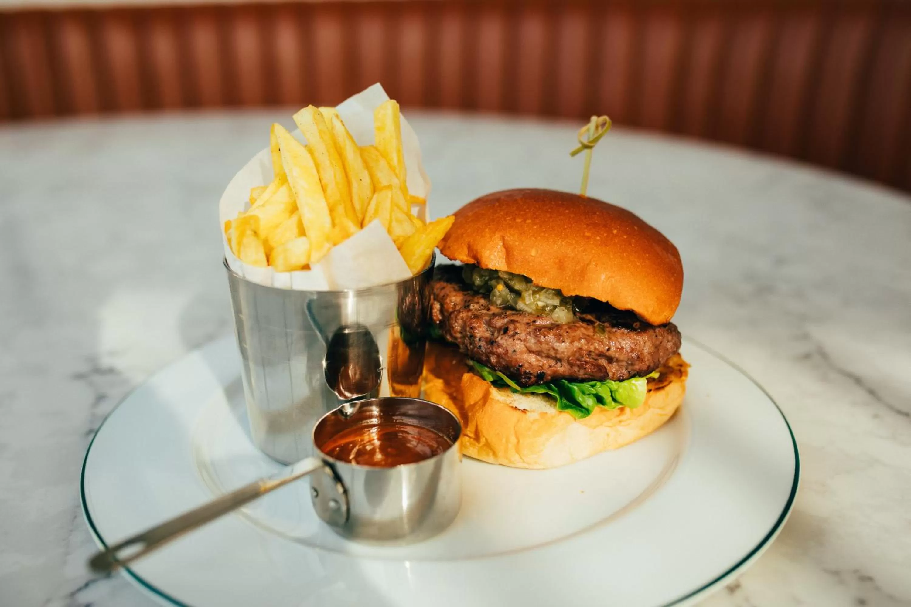 Food close-up in Haslem Hotel