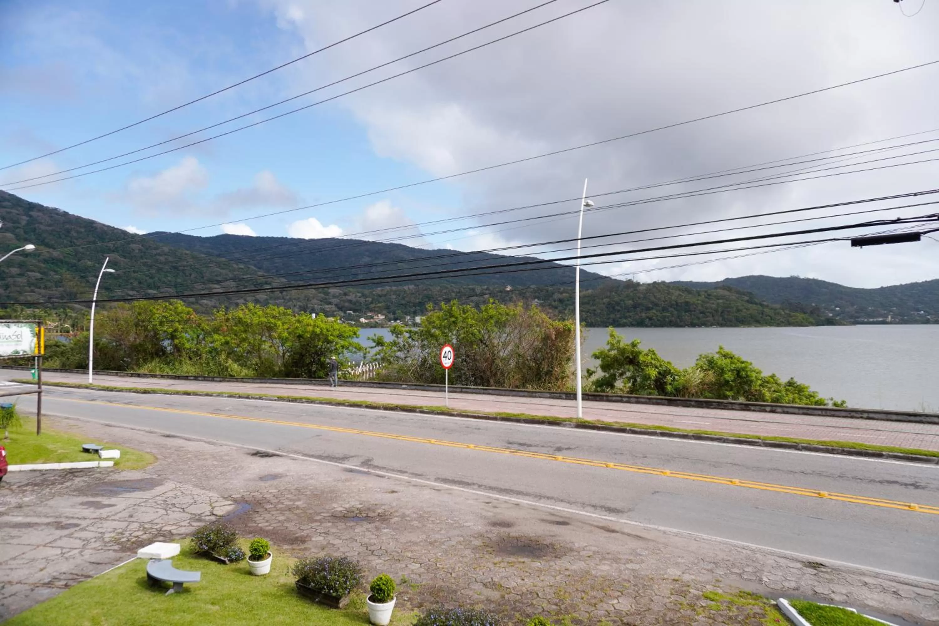 Lake view in Pousada Dunasol Floripa