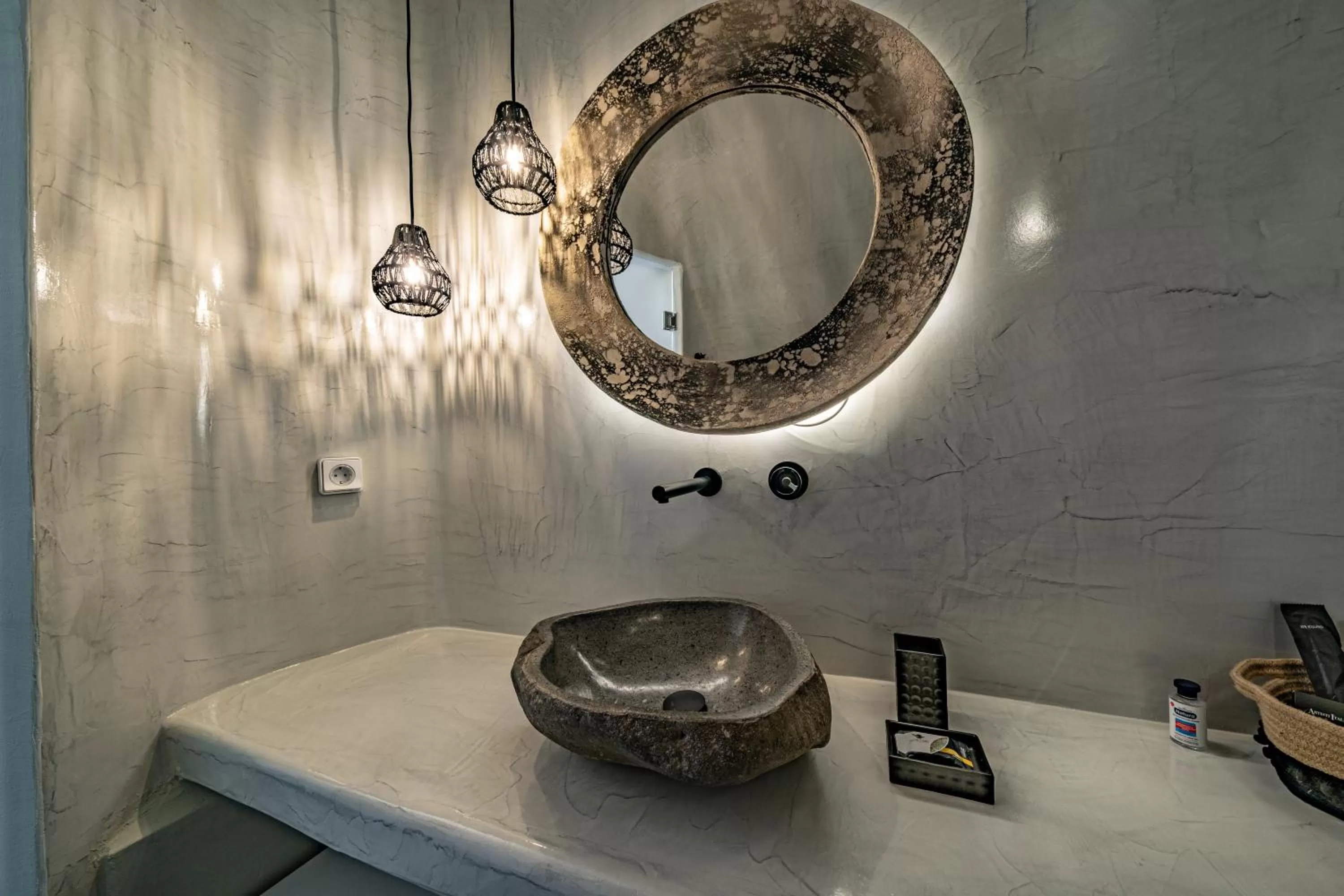 Bathroom in Eternity Suites Santorini