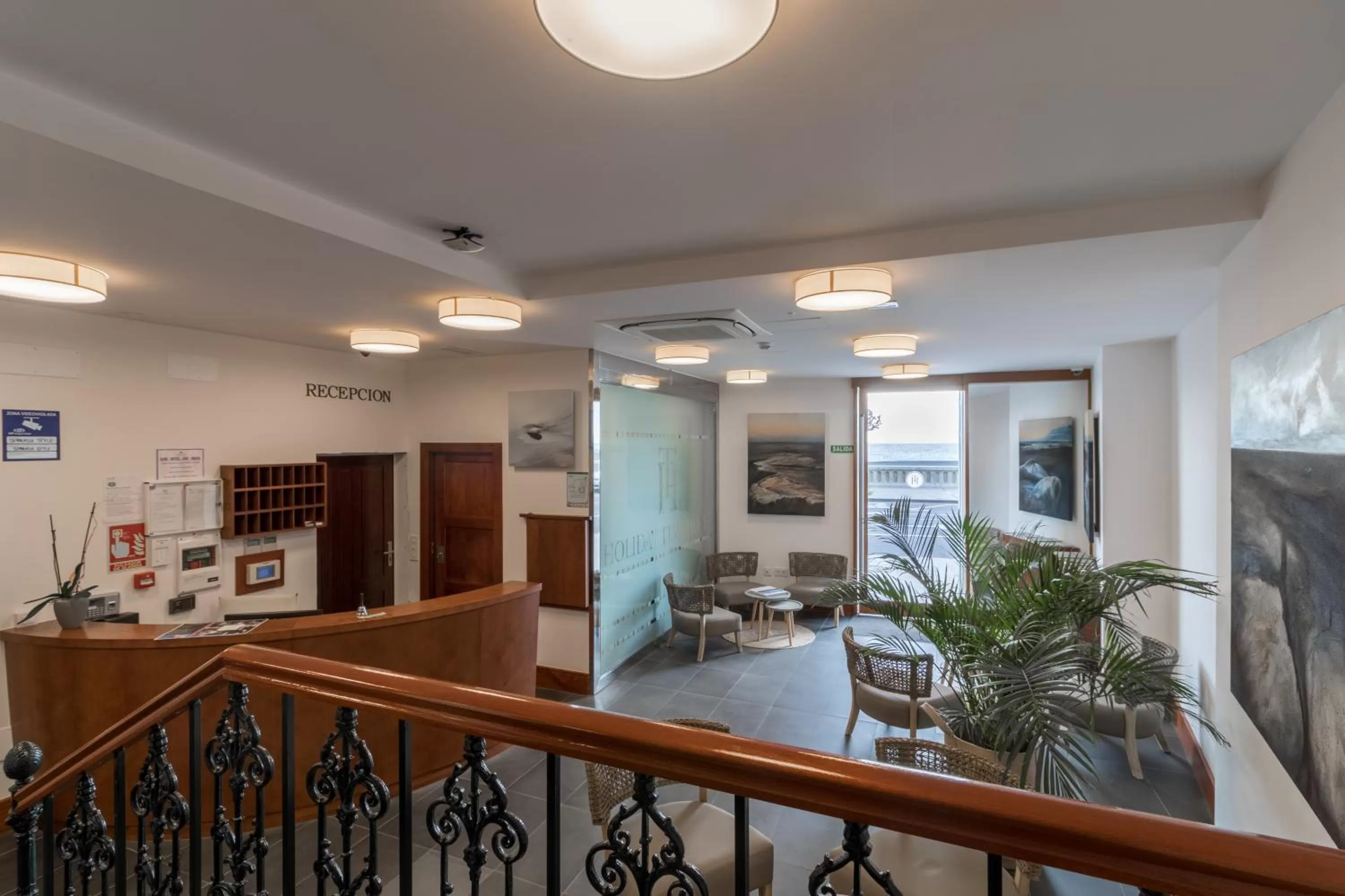 Lobby or reception in Hotel Emblemático Holiday Time