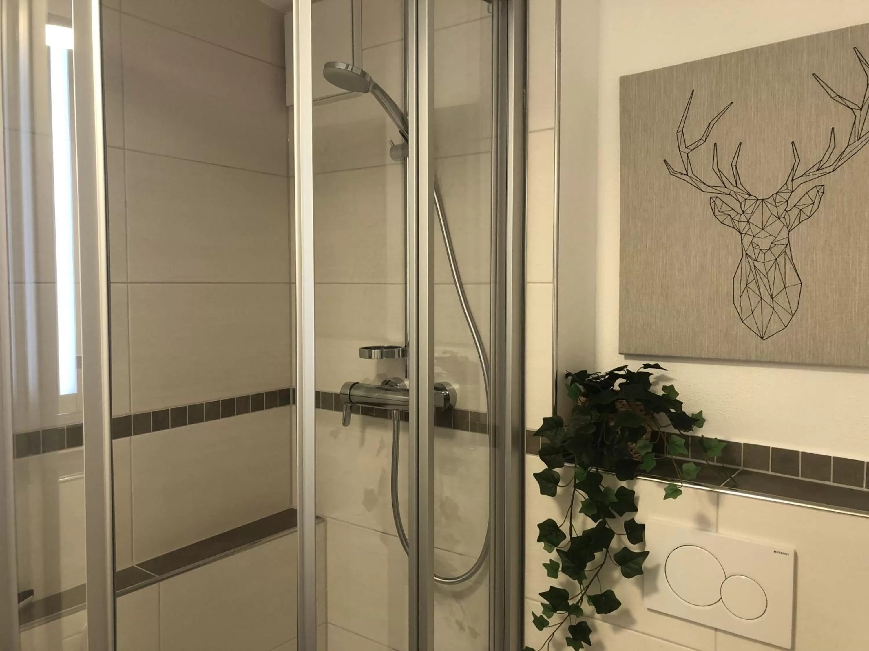 Bathroom in Pension und Ferienwohnung Frech