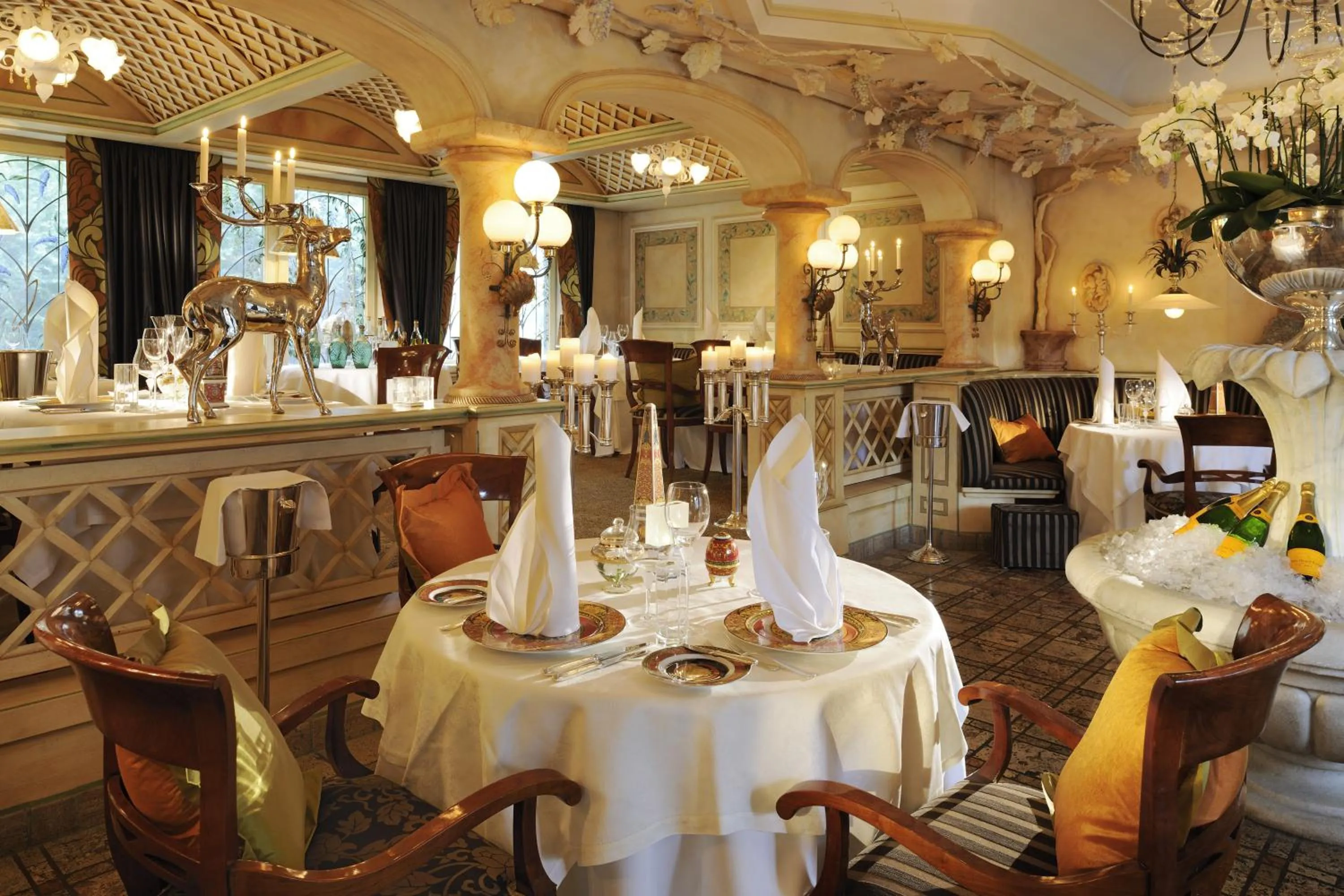 Restaurant/places to eat in Relais & Châteaux Jagdhof Glashütte