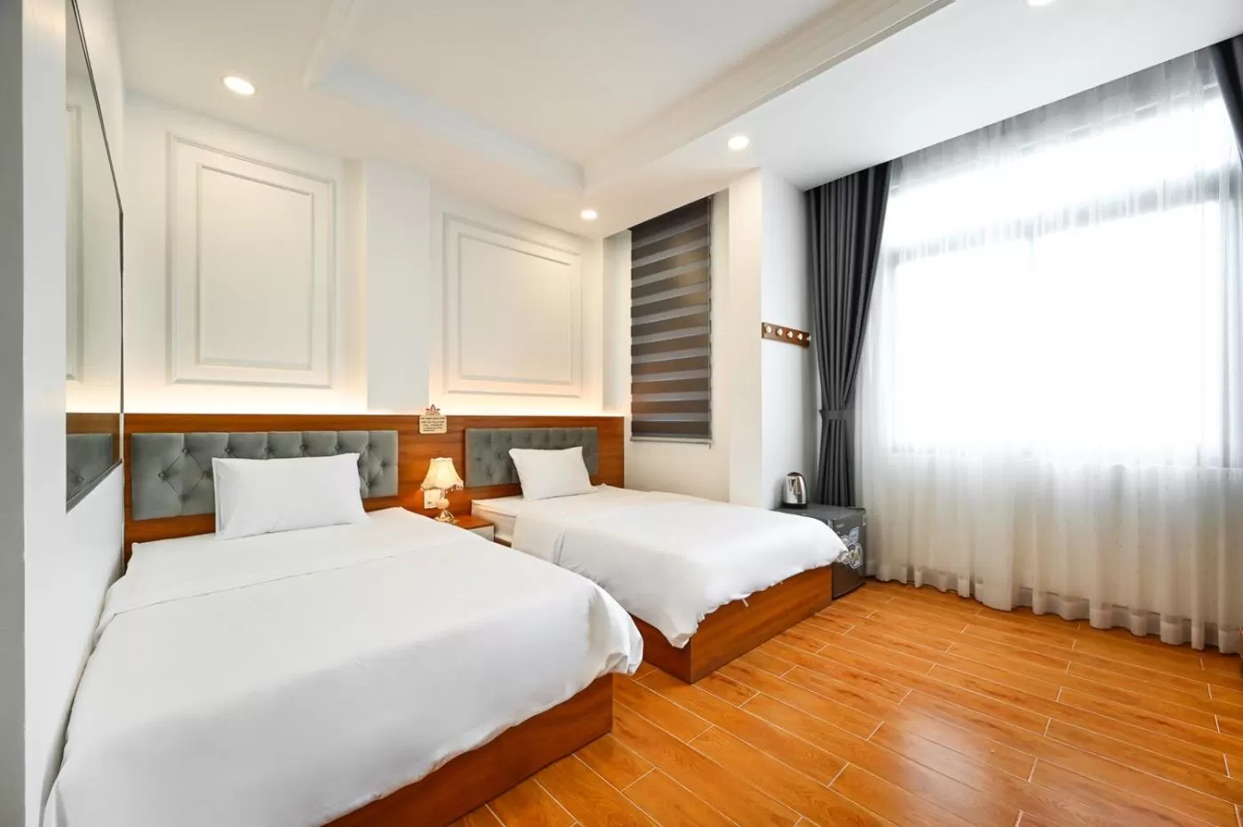 Photo of the whole room, Bed in Lotus Airport Hotel Saigon