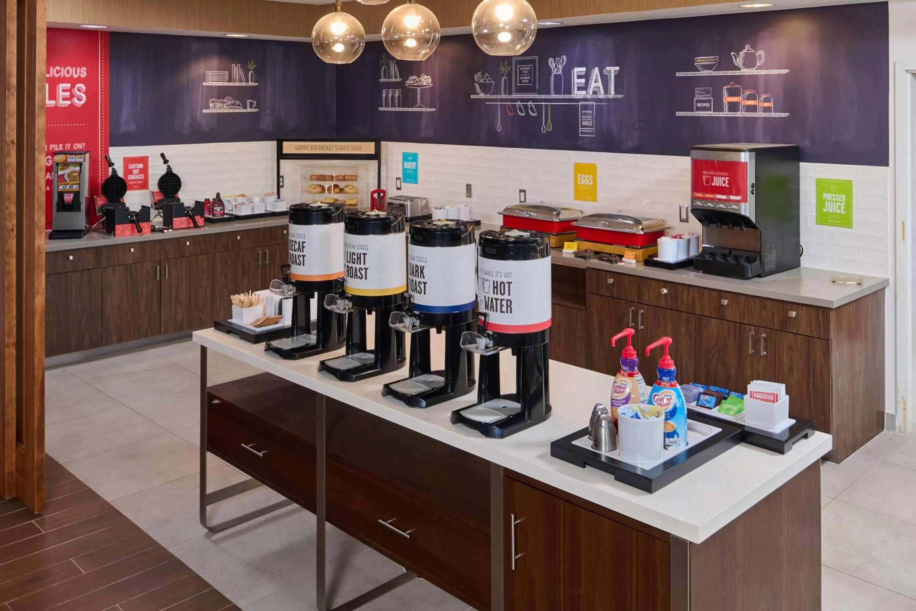 Breakfast in Hampton Inn Anchorage