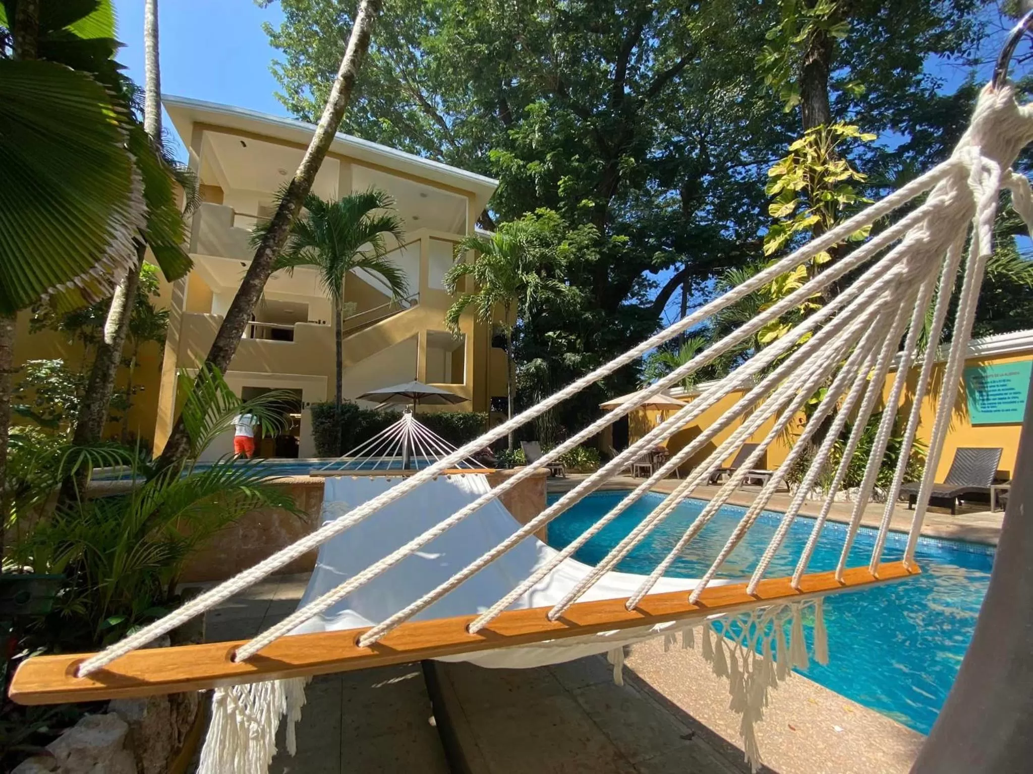 Swimming pool in Hotel Chablis Palenque