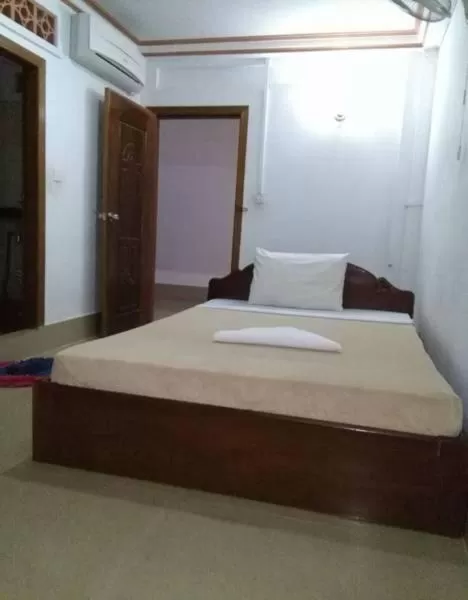 Bed in Angkor Ruby Guesthouse