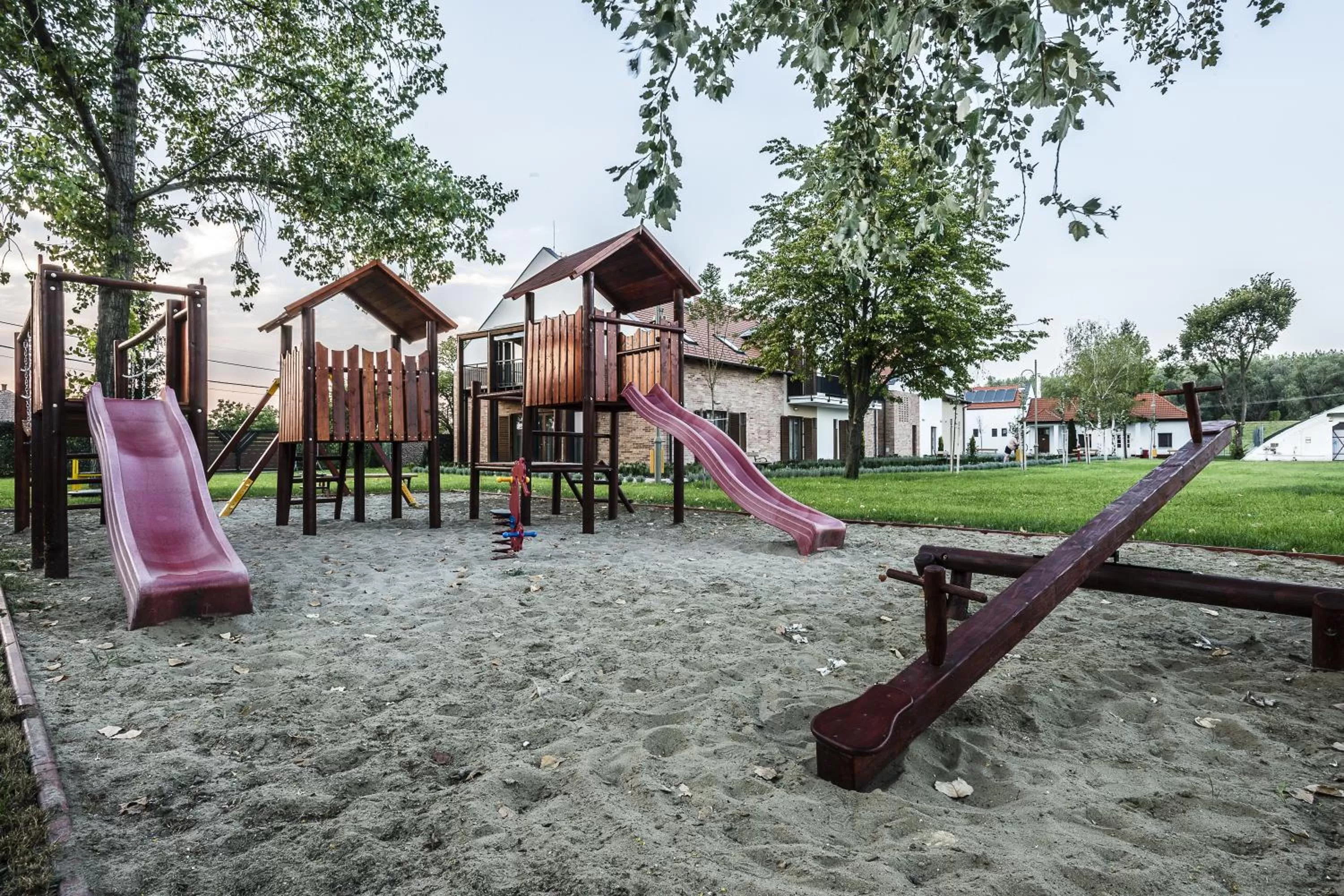 Children play ground, Children's Play Area in Levendula Hotel
