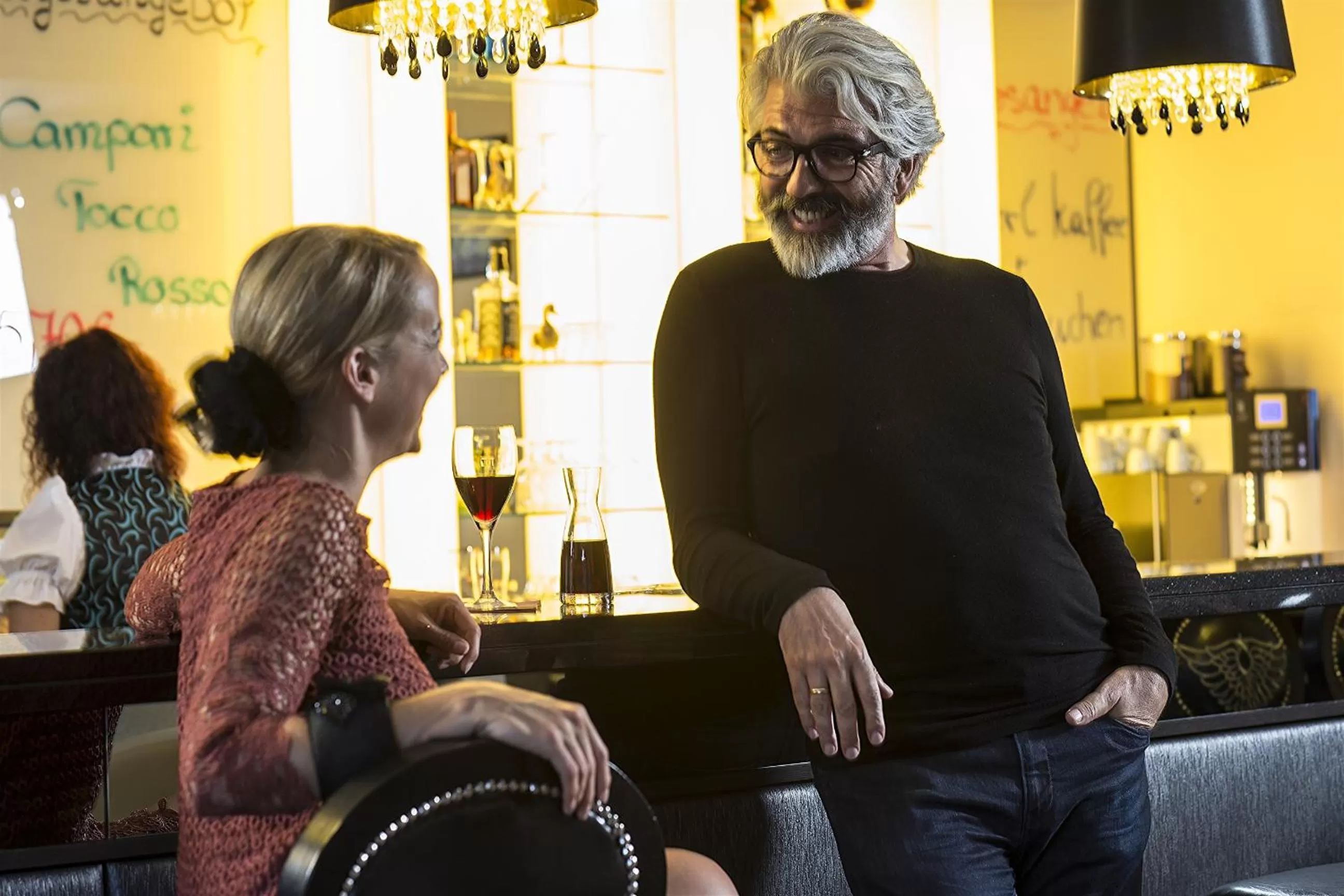 Lounge or bar in Johannesbad Hotel Königshof