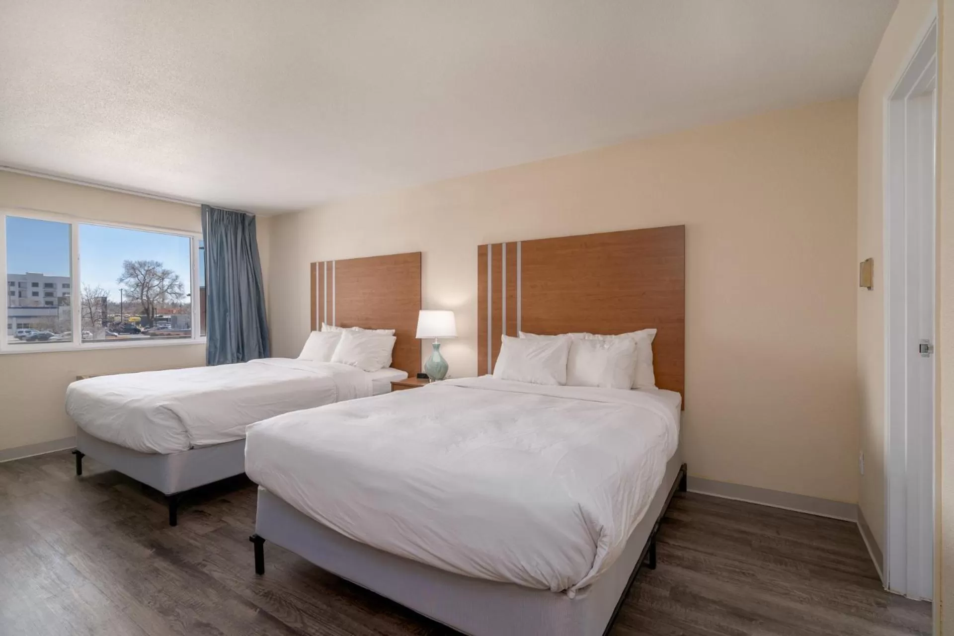 Bed in Nevada Flats Hotel