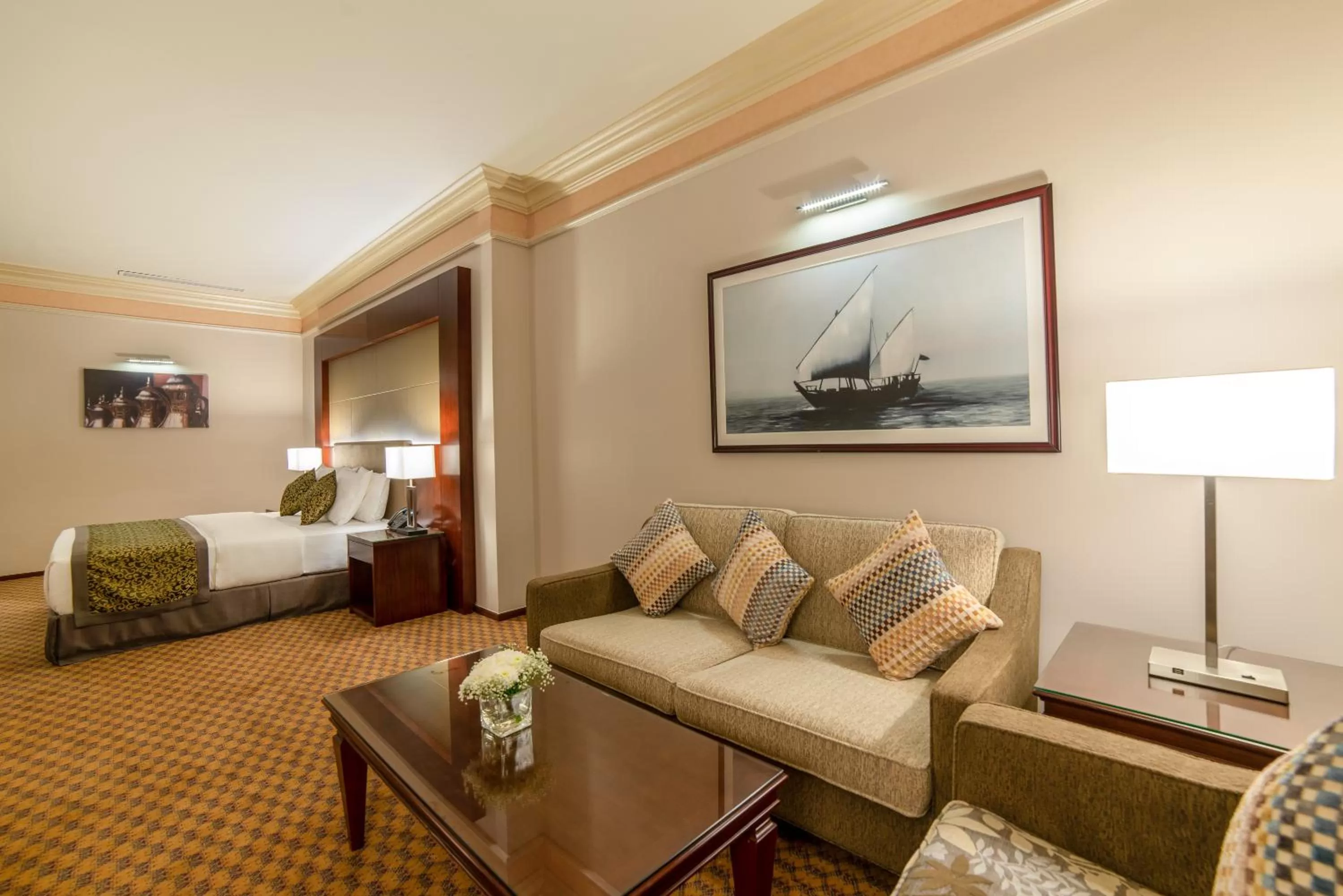 Bed in Wyndham Garden Dammam