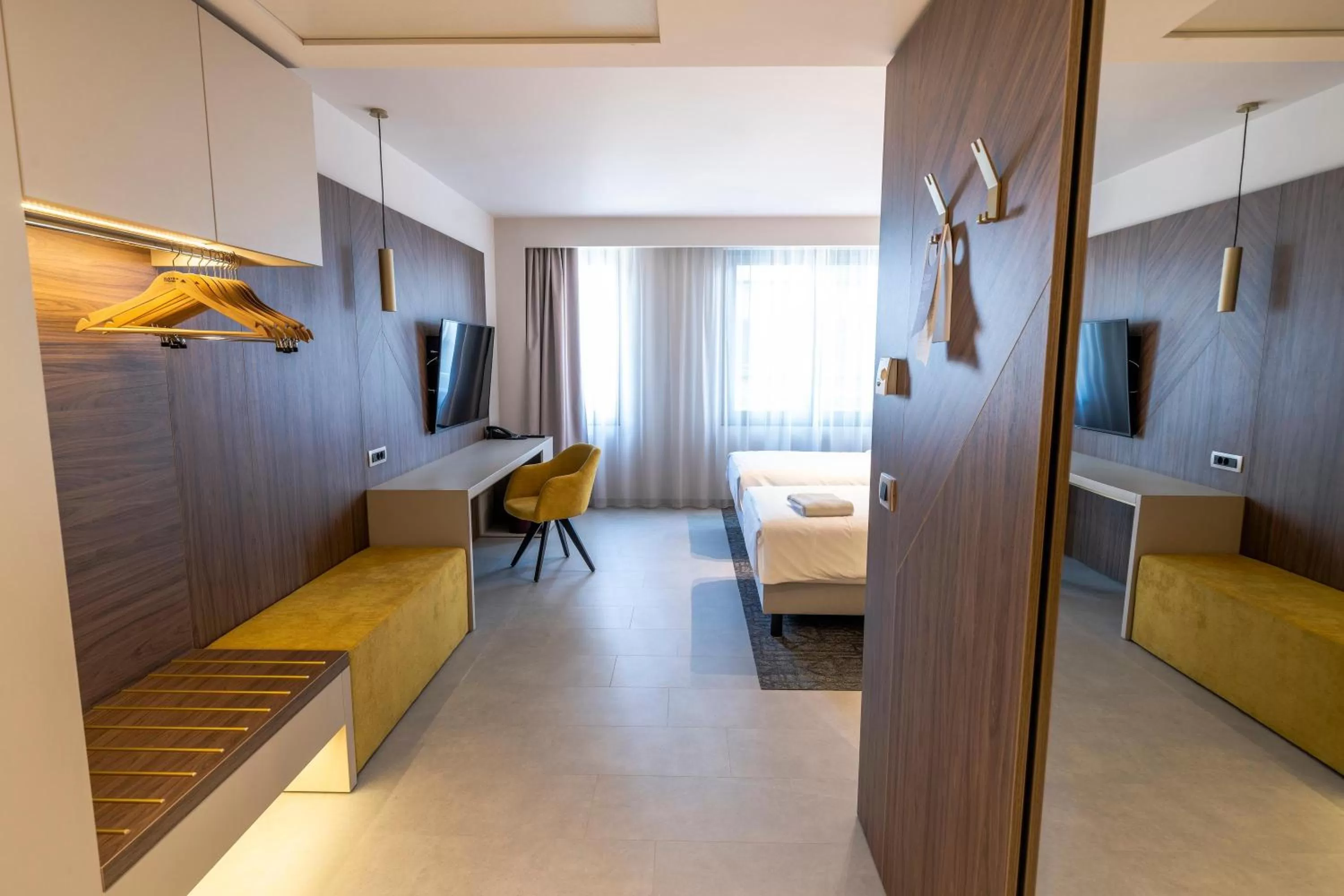 Photo of the whole room, Bed in Doubletree by Hilton Ljubljana